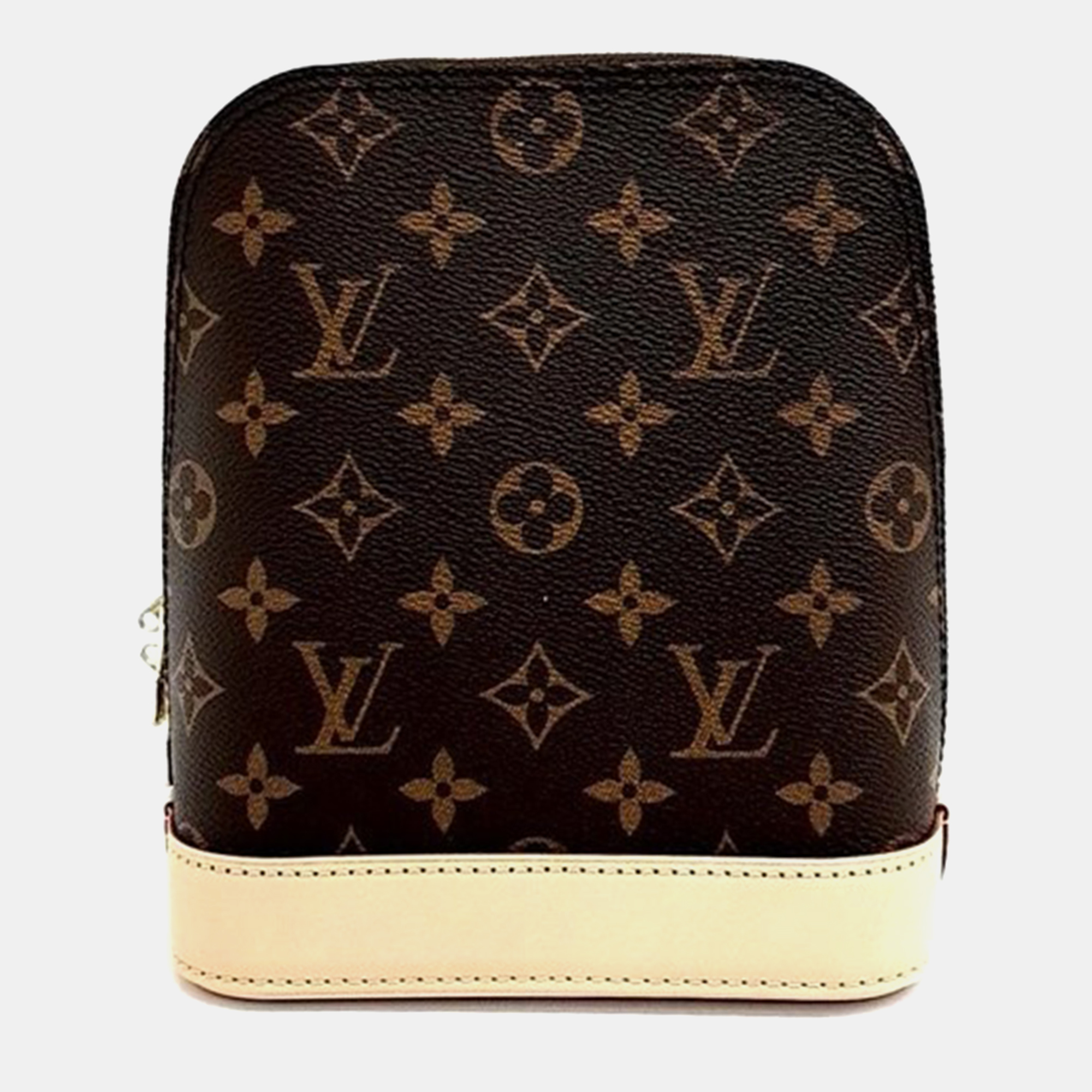 

Louis Vuitton Monogram Alma Backpack, Brown