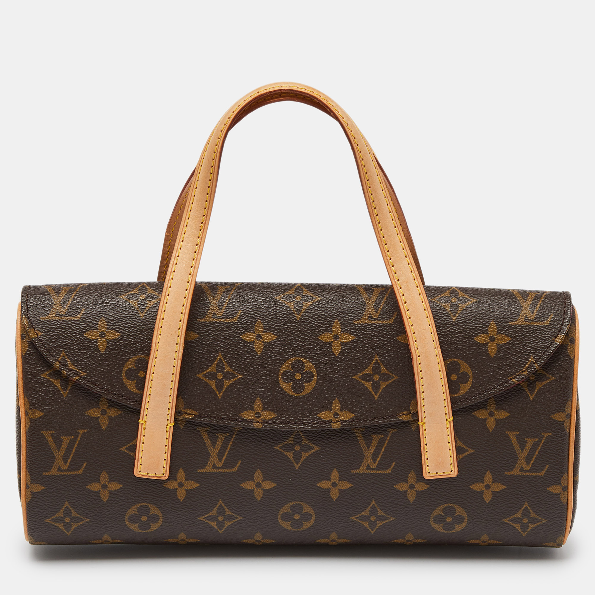 

Louis Vuitton Monogram Canvas Sonatine Bag, Brown