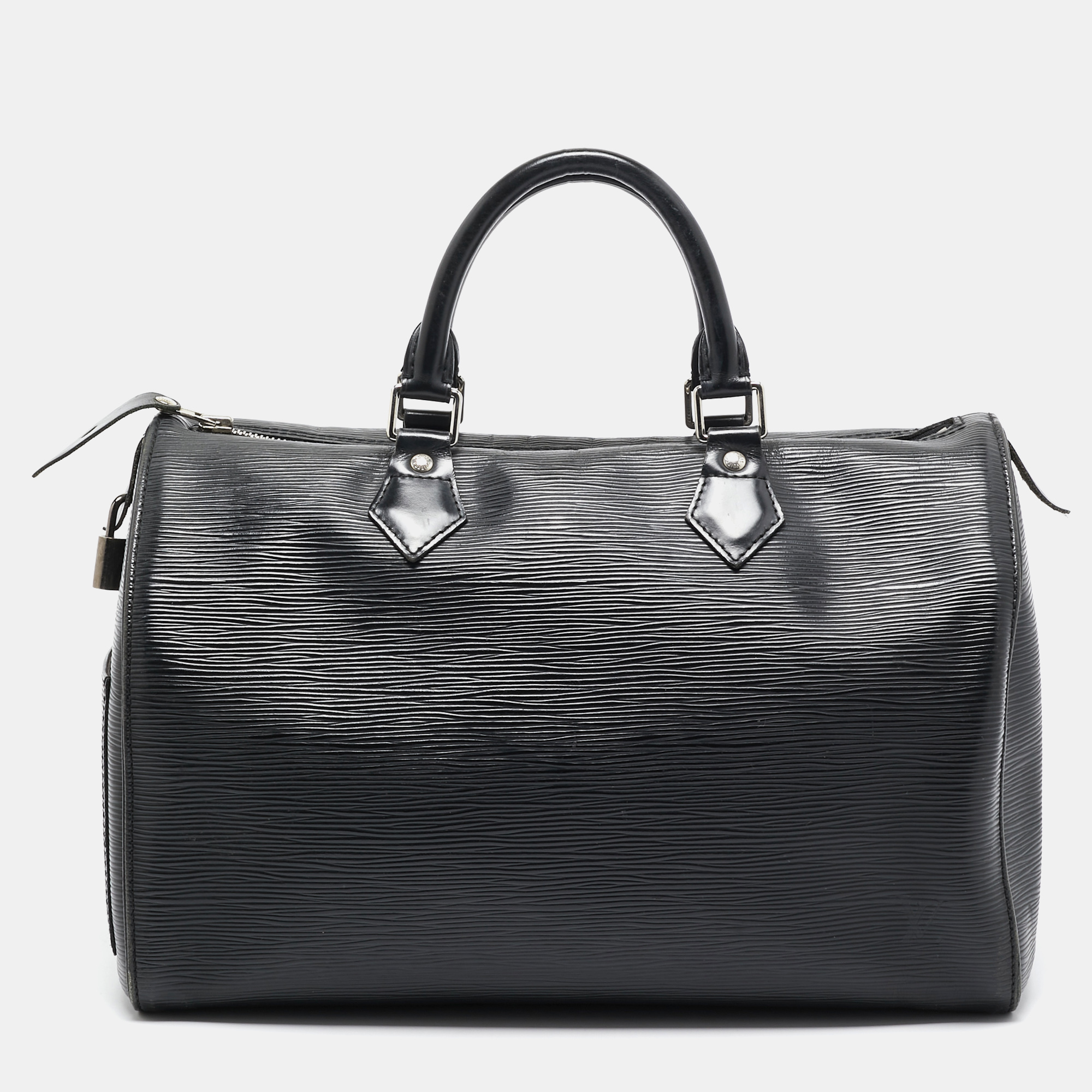 

Louis Vuitton Black Epi Leather Speedy 30 Bag
