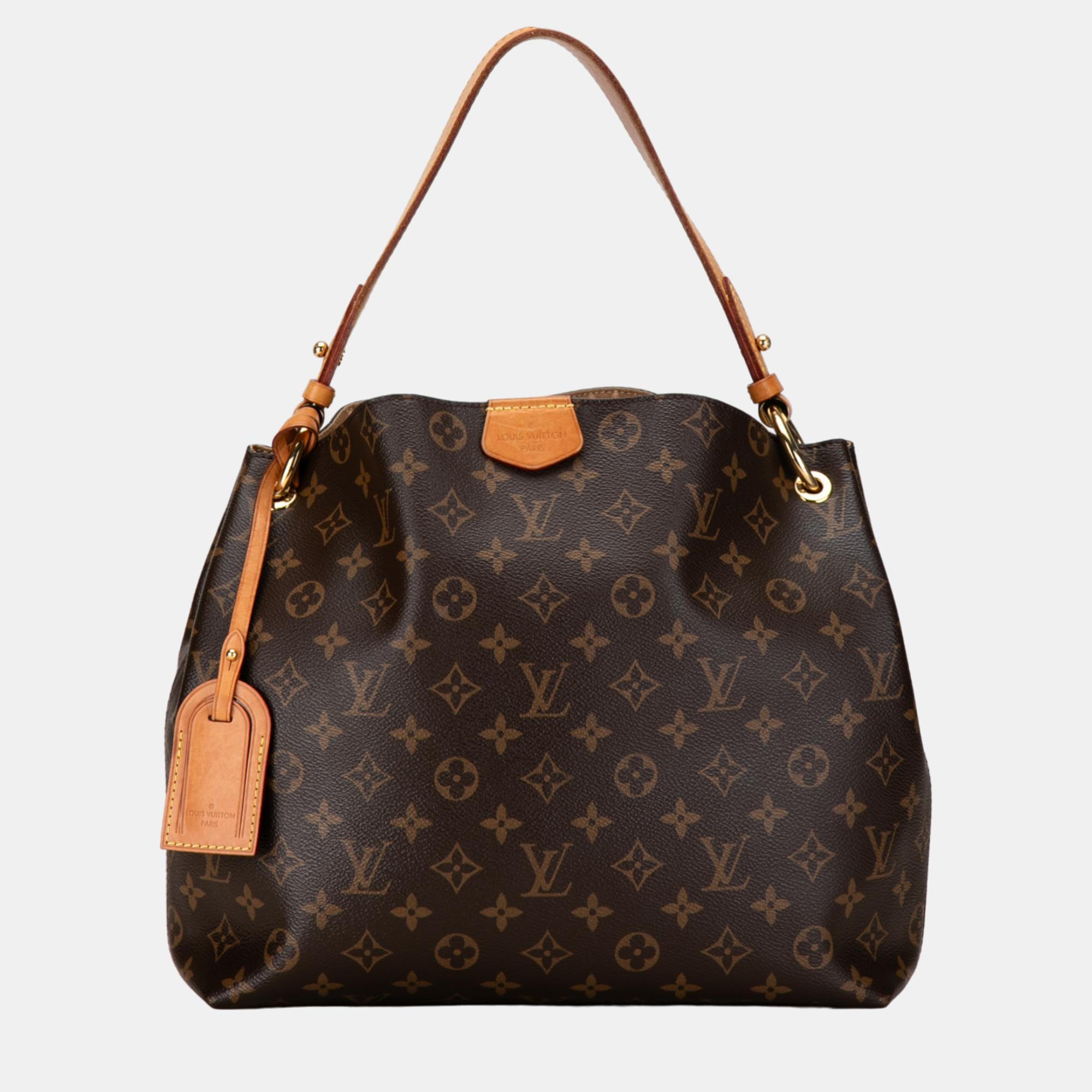 

Louis Vuitton Brown Monogram Graceful PM