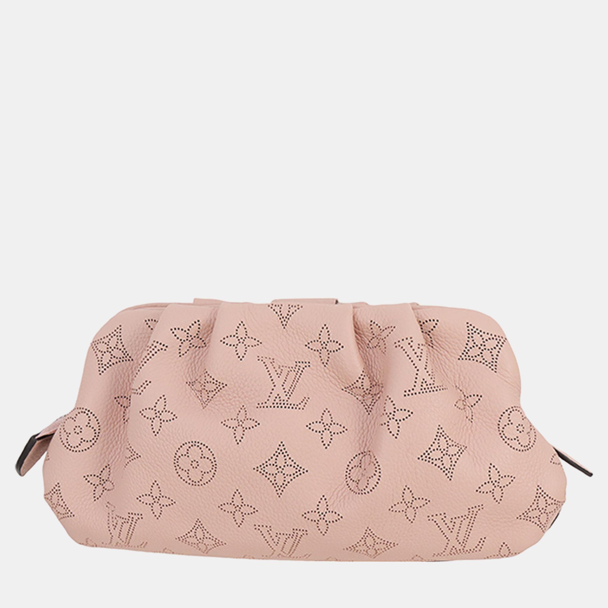 Pre-owned Louis Vuitton Pink Monogram Scala Mini Pouch