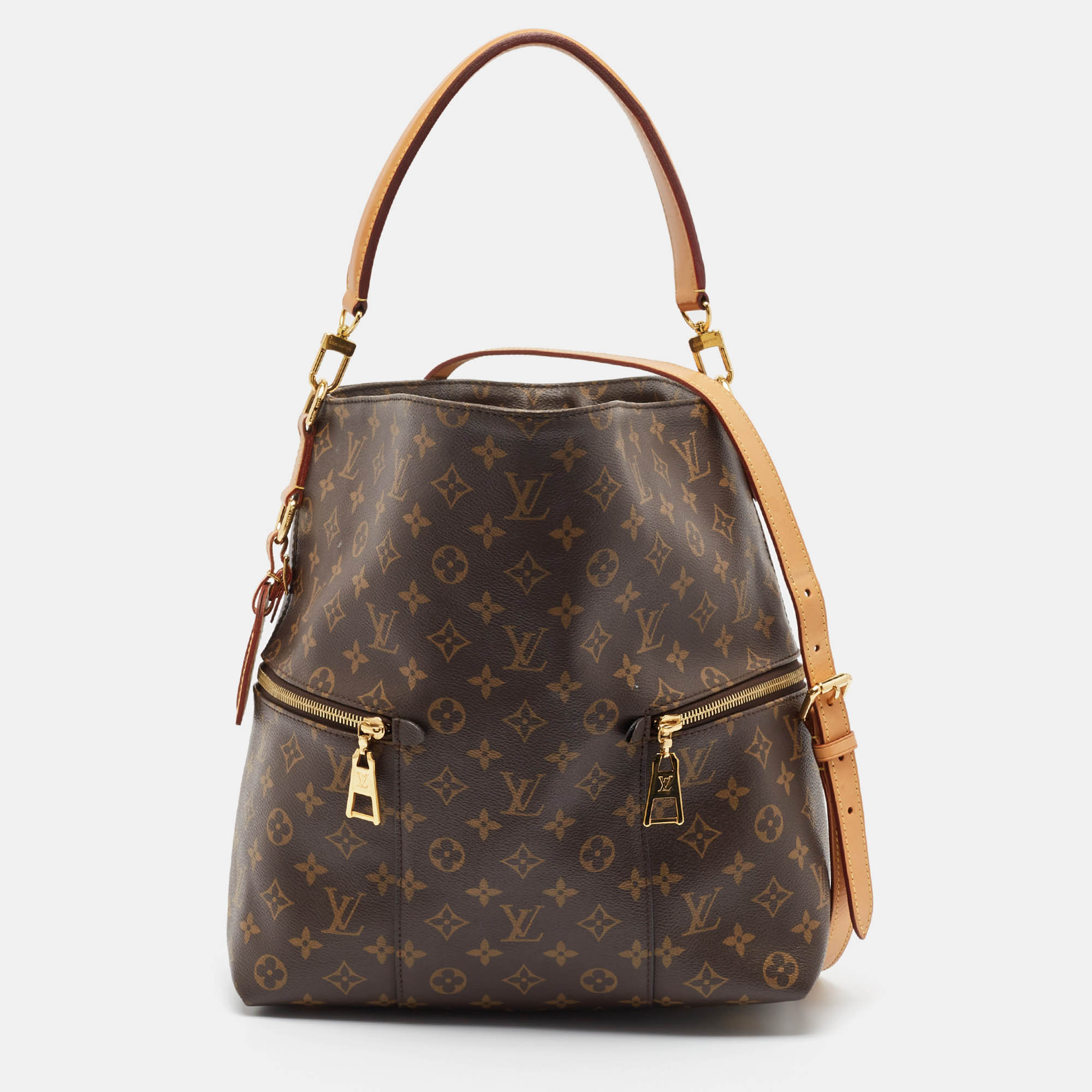 

Louis Vuitton Monogram Canvas Melie Bag, Brown