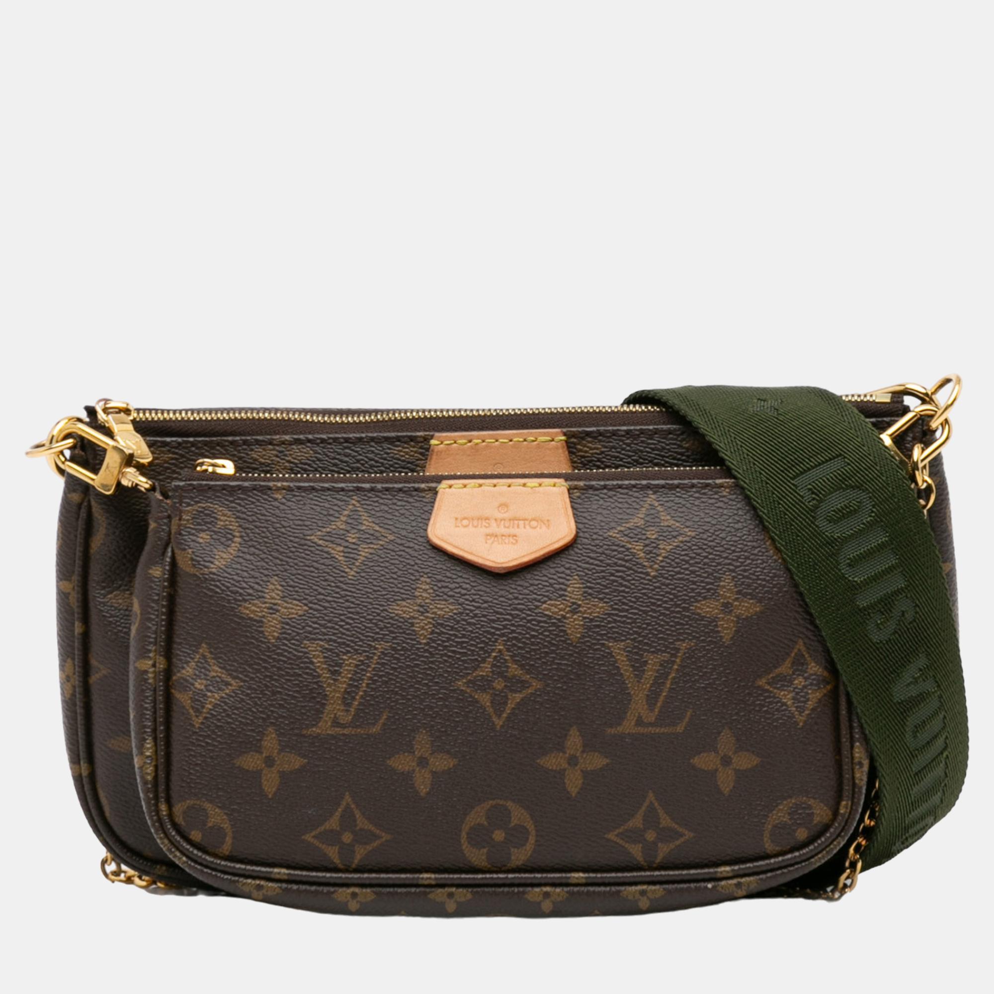 

Louis Vuitton Brown Monogram Multi Pochette Accessoires