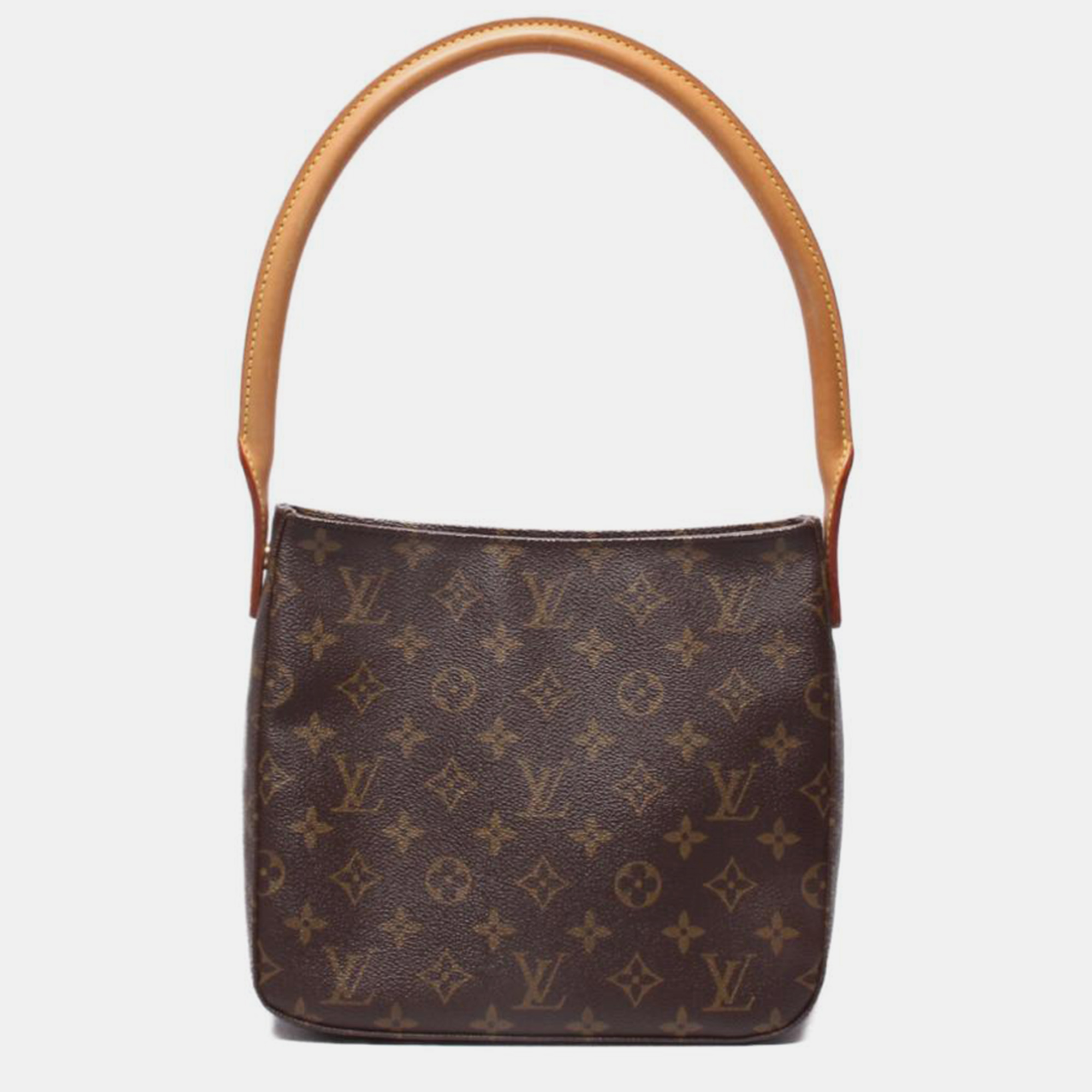 

Louis Vuitton Brown Canvas MM Looping Shoulder Bag