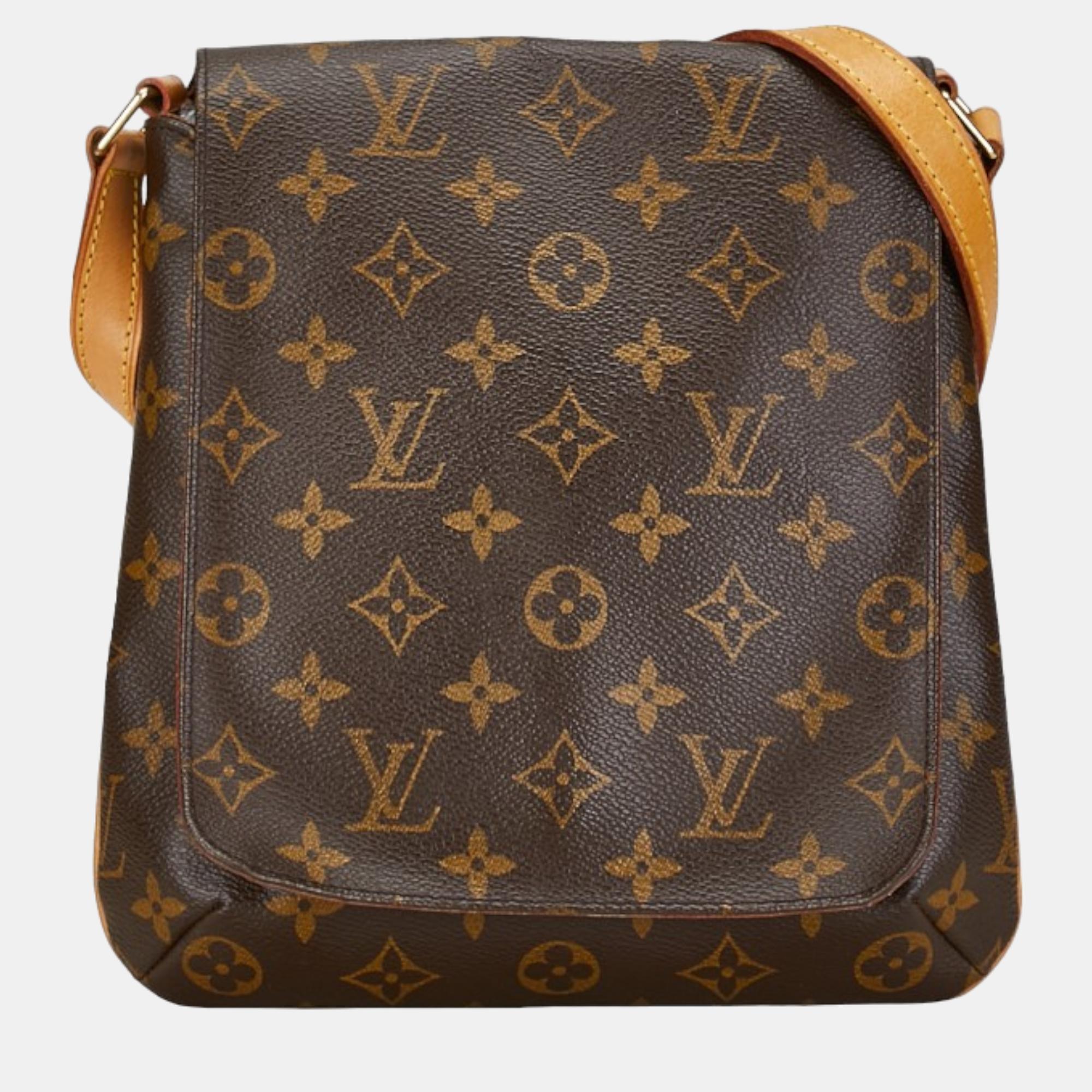 

Louis Vuitton Brown Canvas Musette Salsa Shoulder Bag