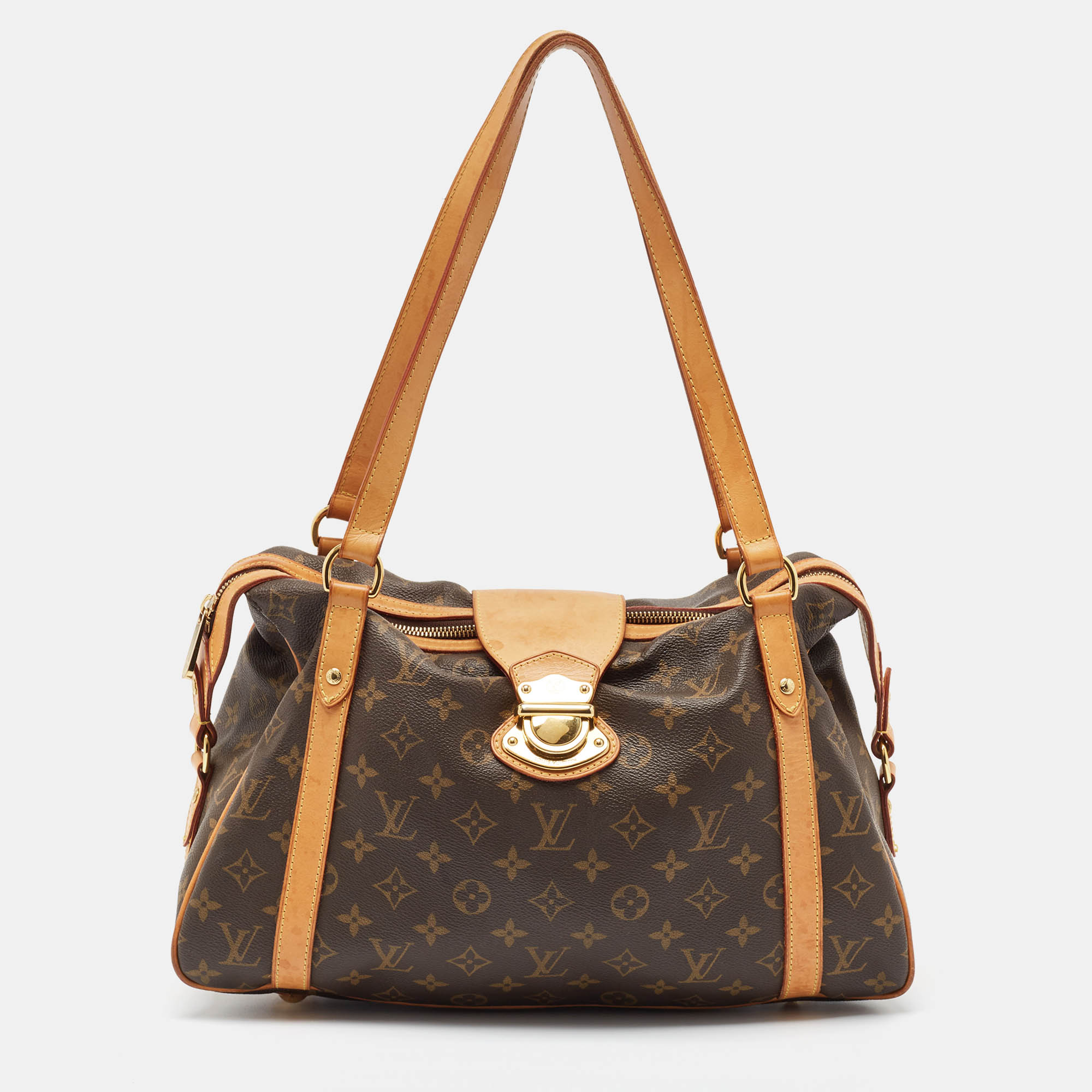 

Louis Vuitton Monogram Canvas Stresa PM Bag, Brown