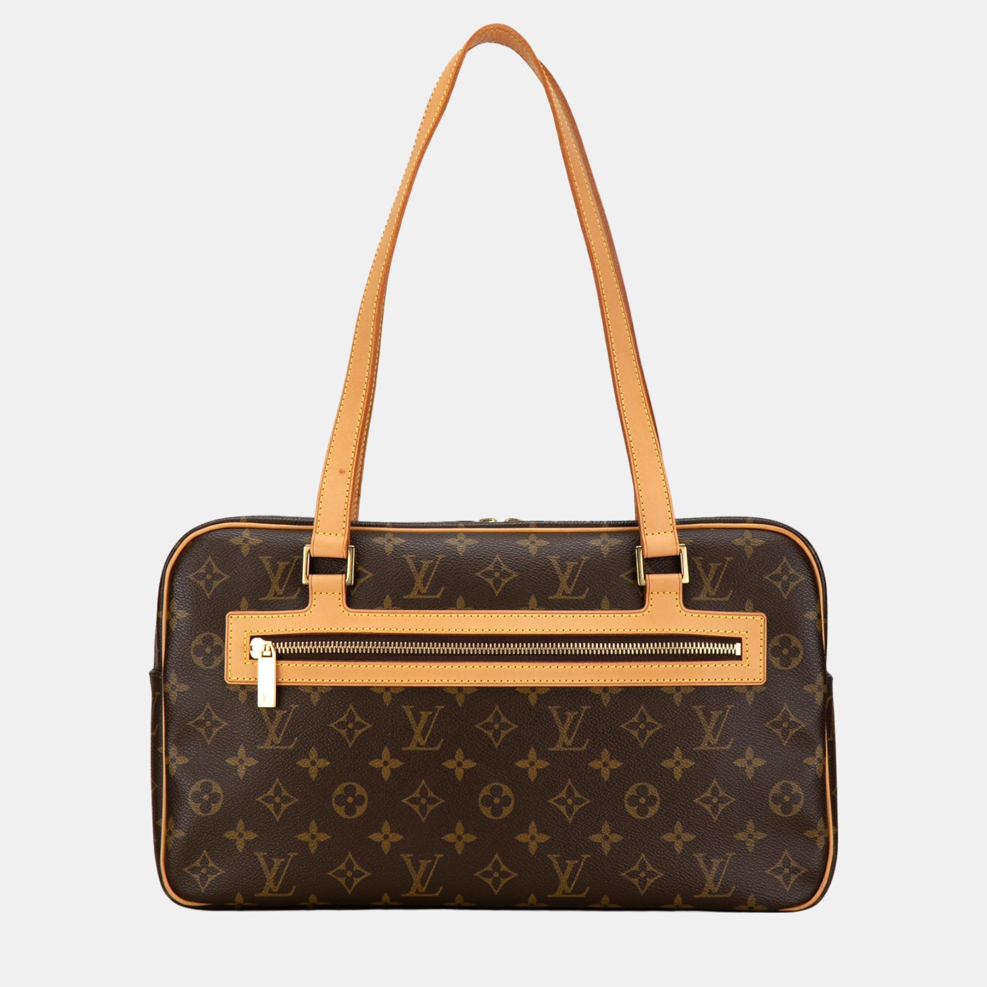 

Louis Vuitton Brown Monogram Cite GM