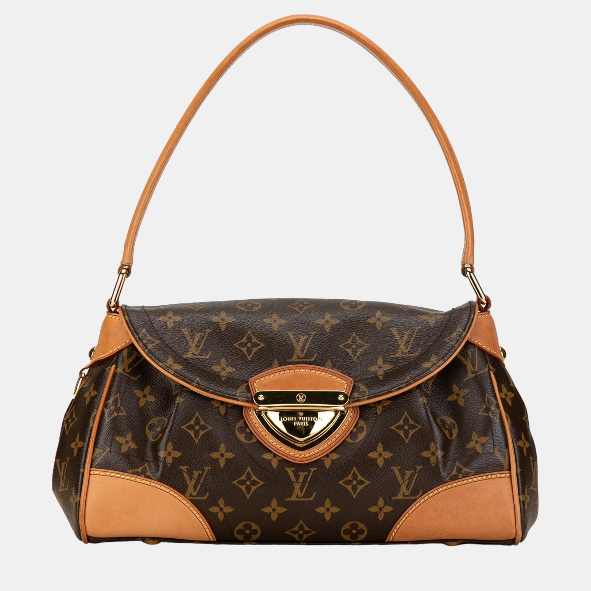 

Louis Vuitton Brown Monogram Beverly MM