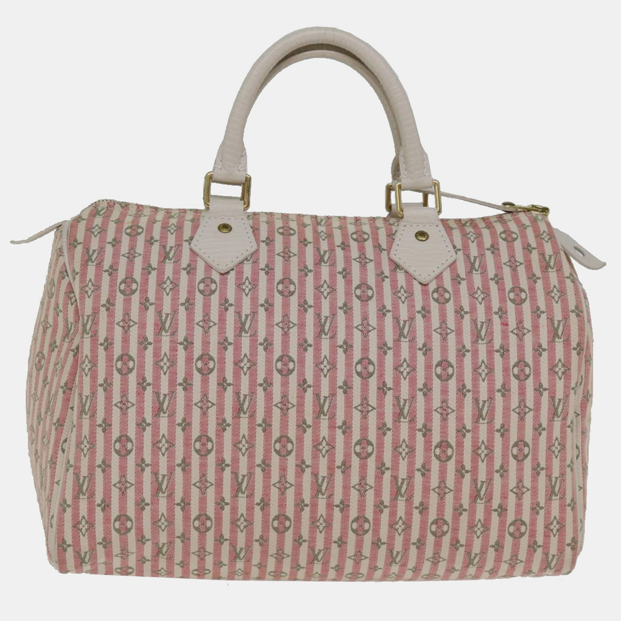 

Louis Vuitton Pink Canvas Speedy 30 handbag
