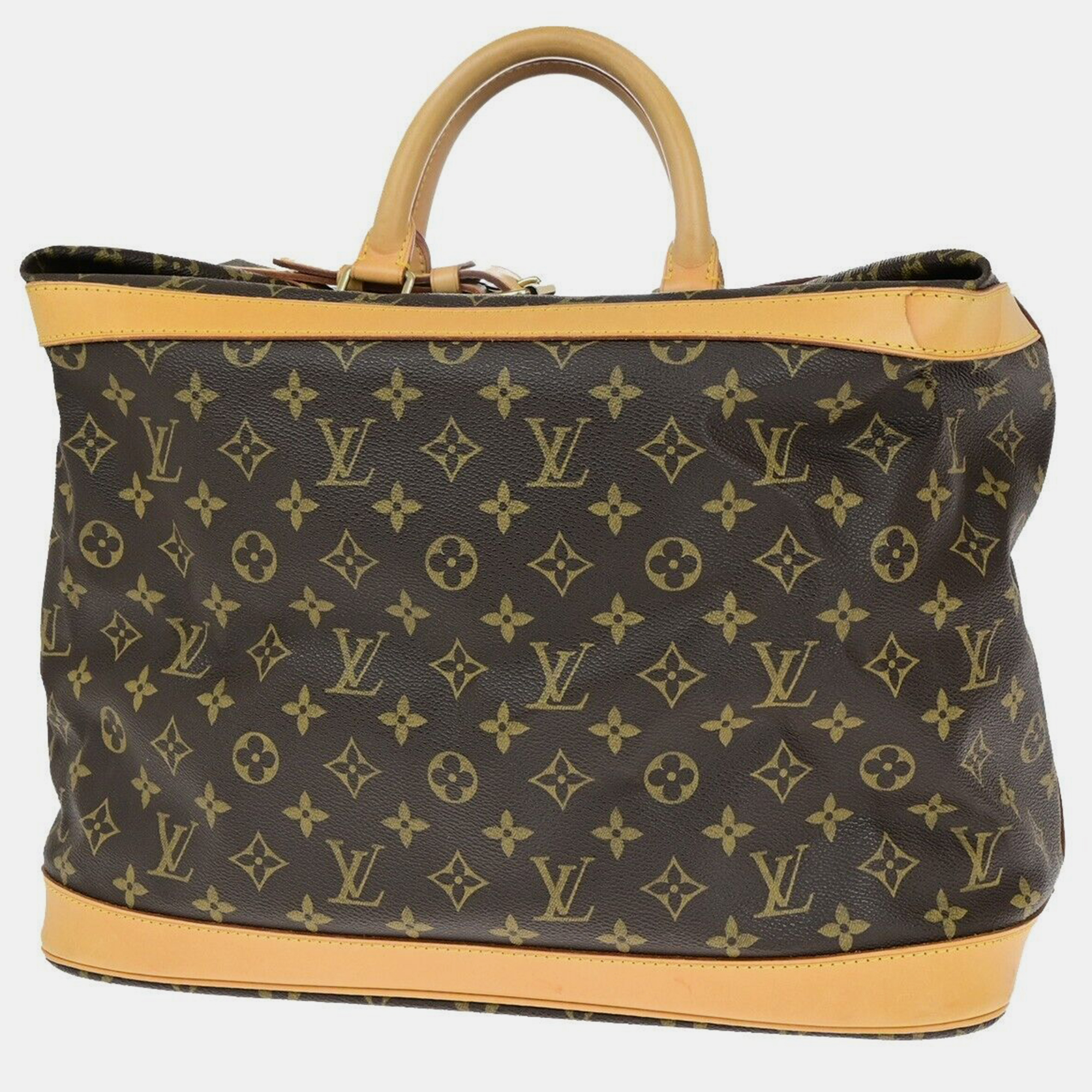 

Louis Vuitton Brown Canvas Cruiser travel bag