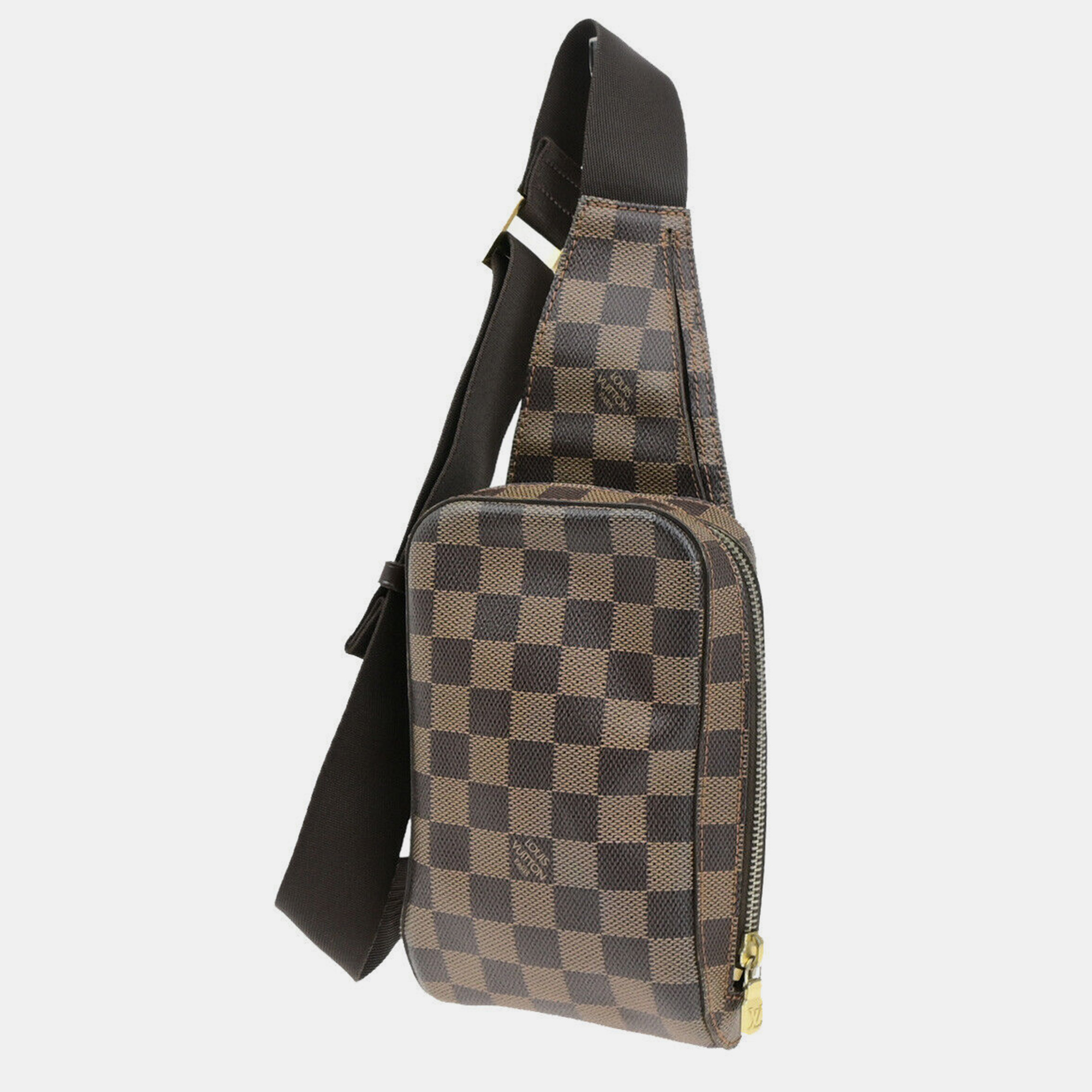 

Louis Vuitton Brown Canvas Geronimos shoulder bag