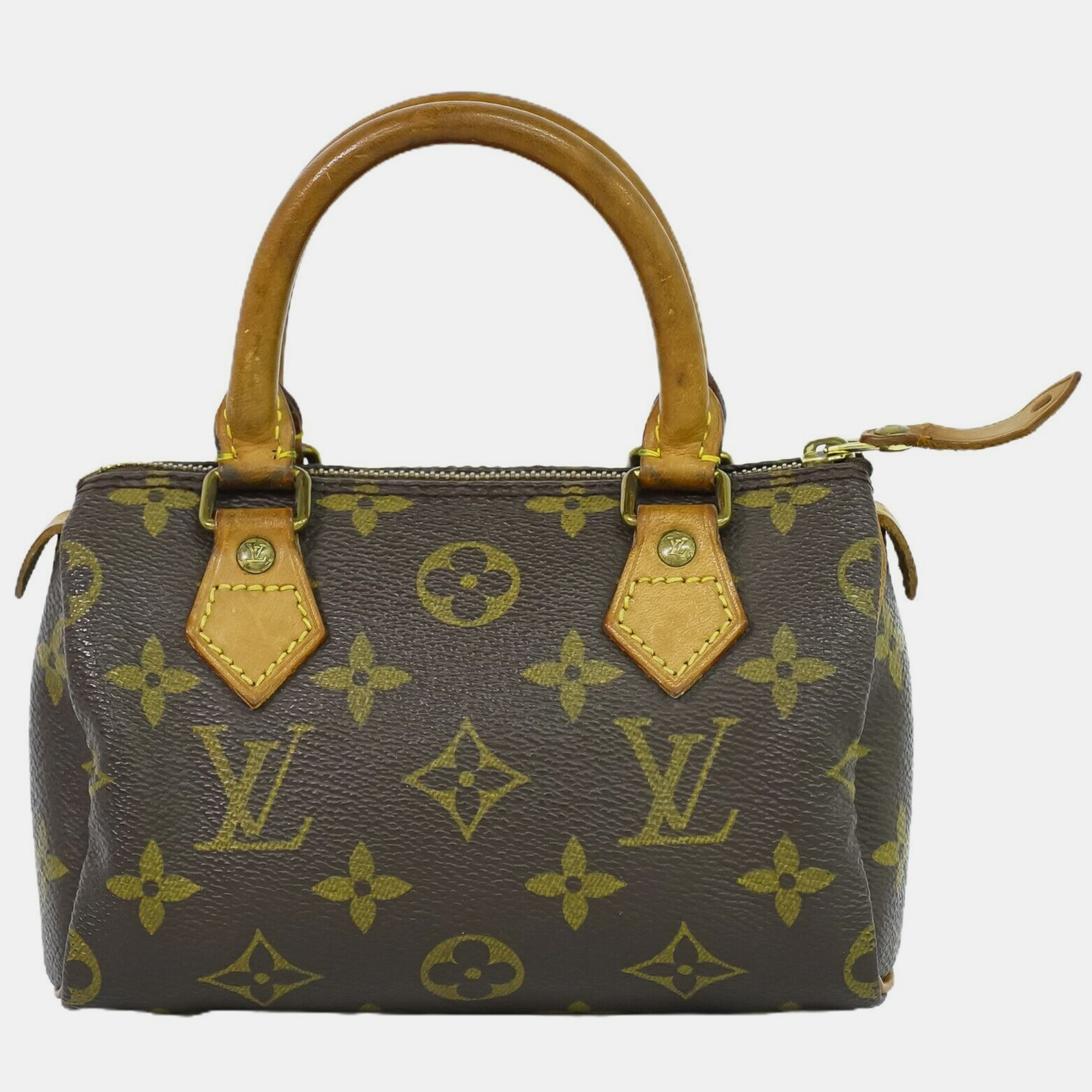 

Louis Vuitton Brown Canvas Mini speedy handbag