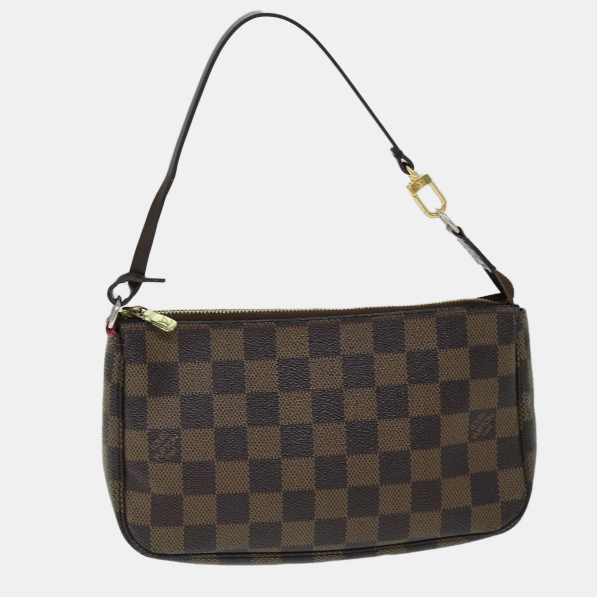 

Louis Vuitton Brown Monogram Canvas Pochette Accessoires clutch bag