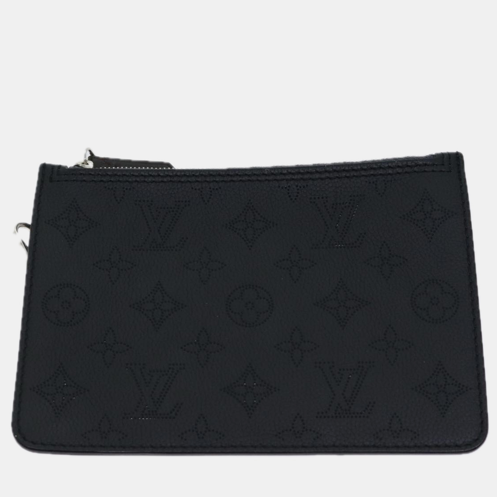 

Louis Vuitton Black Damier Graphite Canvas Neverfull clutch