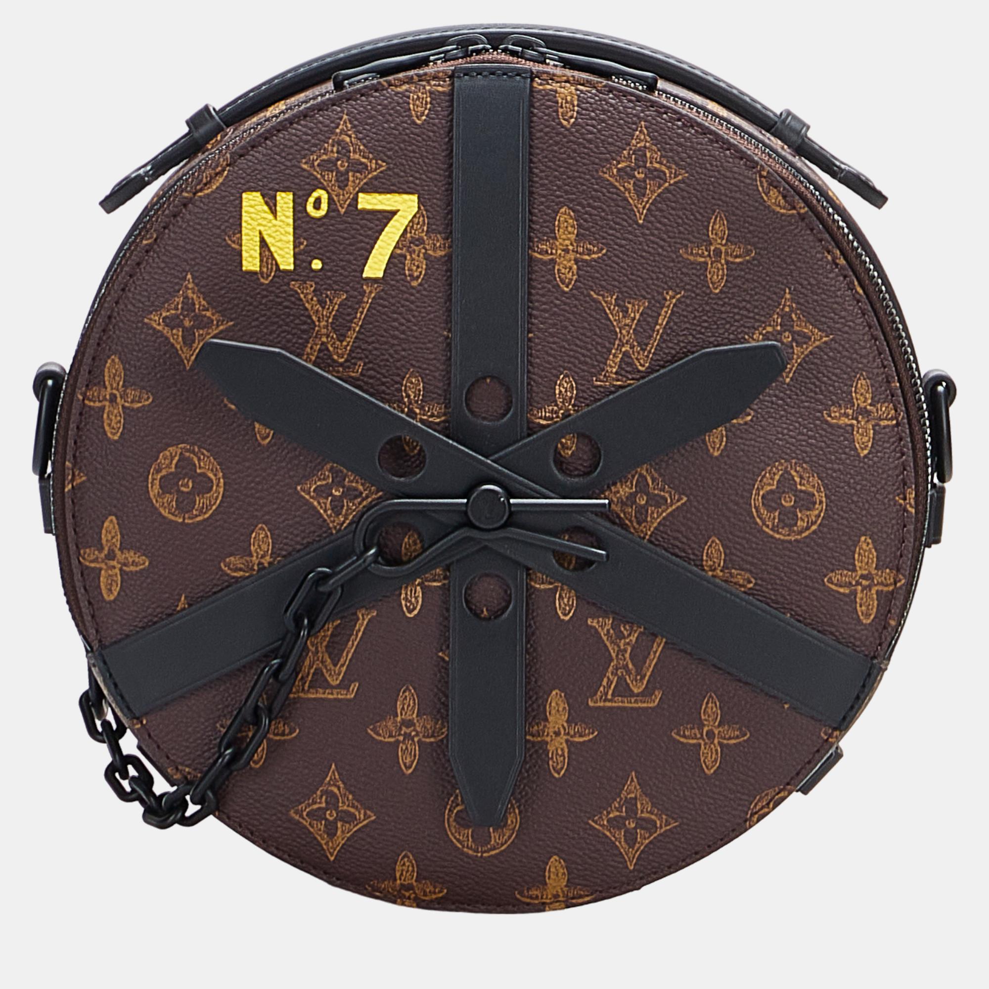 

Louis Vuitton Brown Monogram Wheel Box