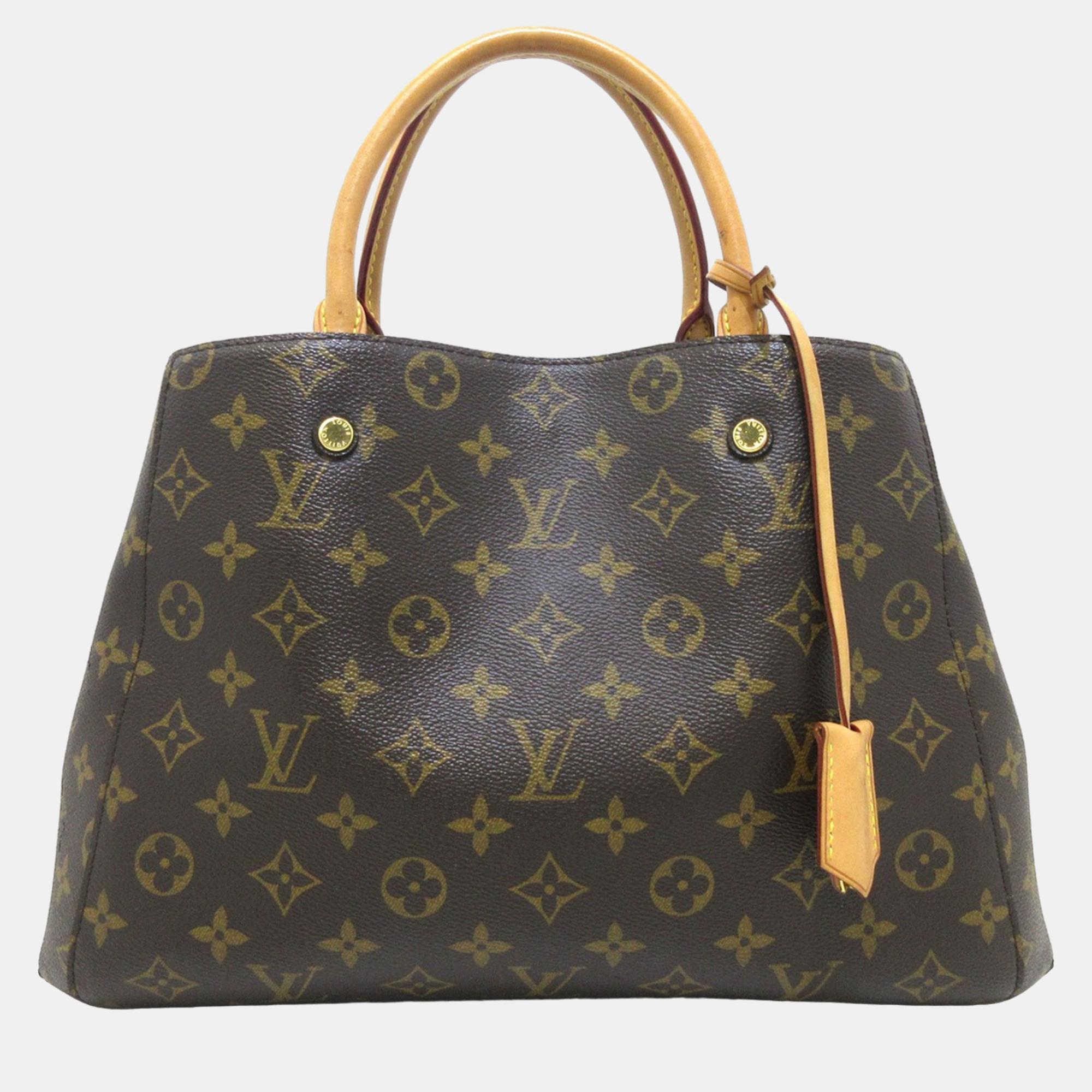 

Louis Vuitton Brown Monogram Montaigne MM