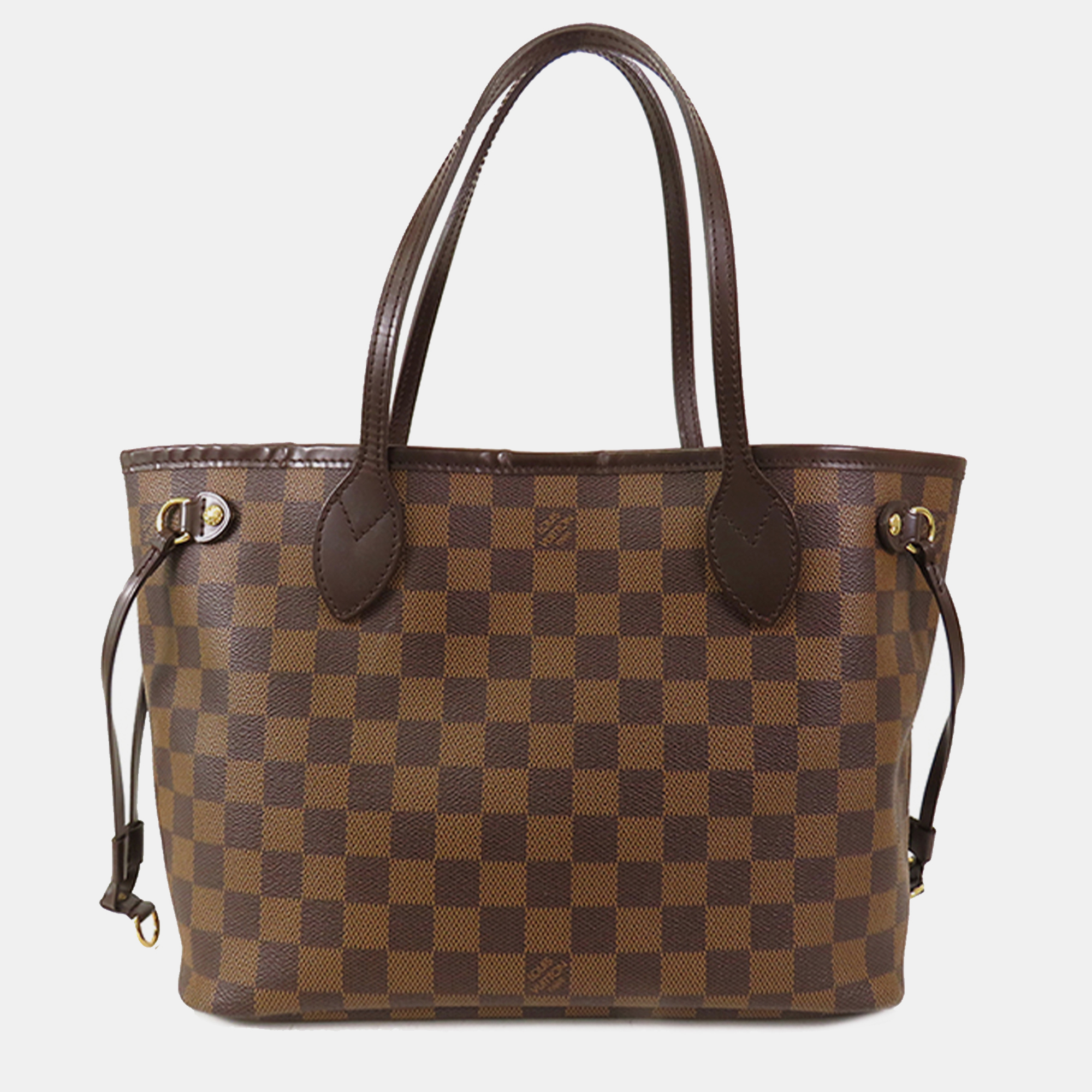 

Louis Vuitton Ebene Neverfull PM Bag, Brown