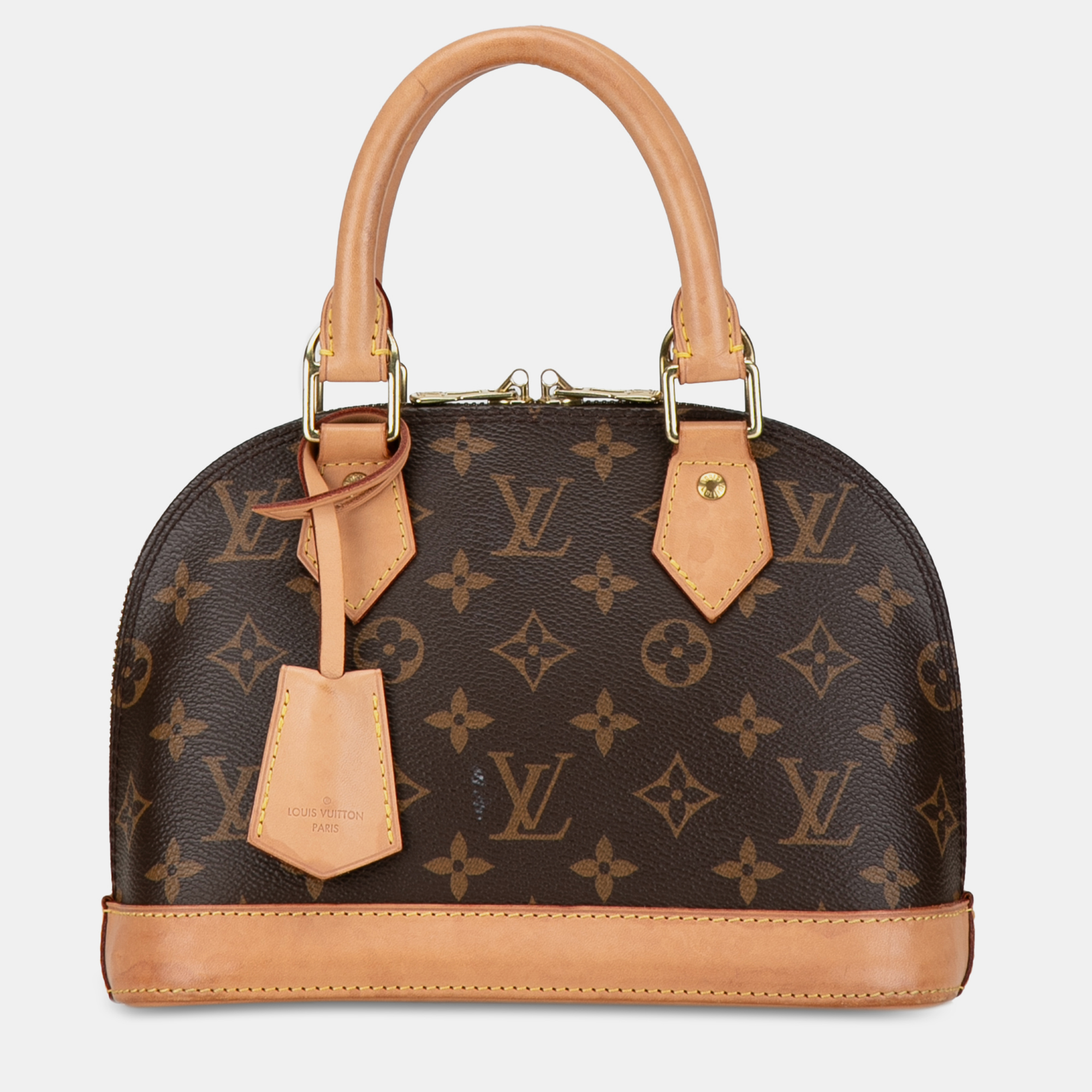 

Louis Vuitton Monogram Alma BB Bag, Brown