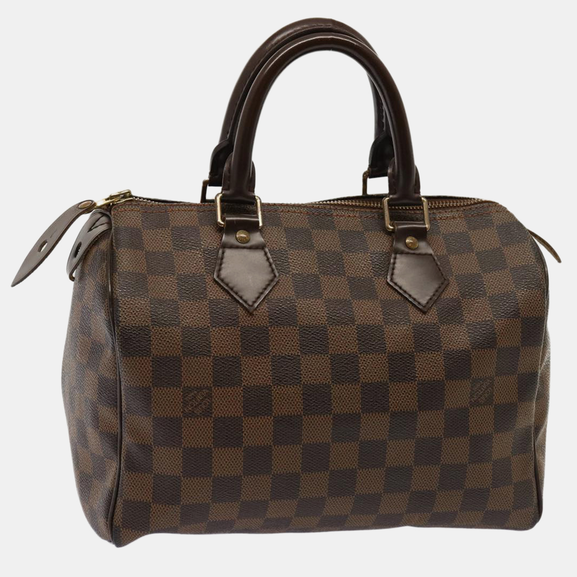 

Louis Vuitton Brown Damier Ebene Canvas Speedy 25 handbag