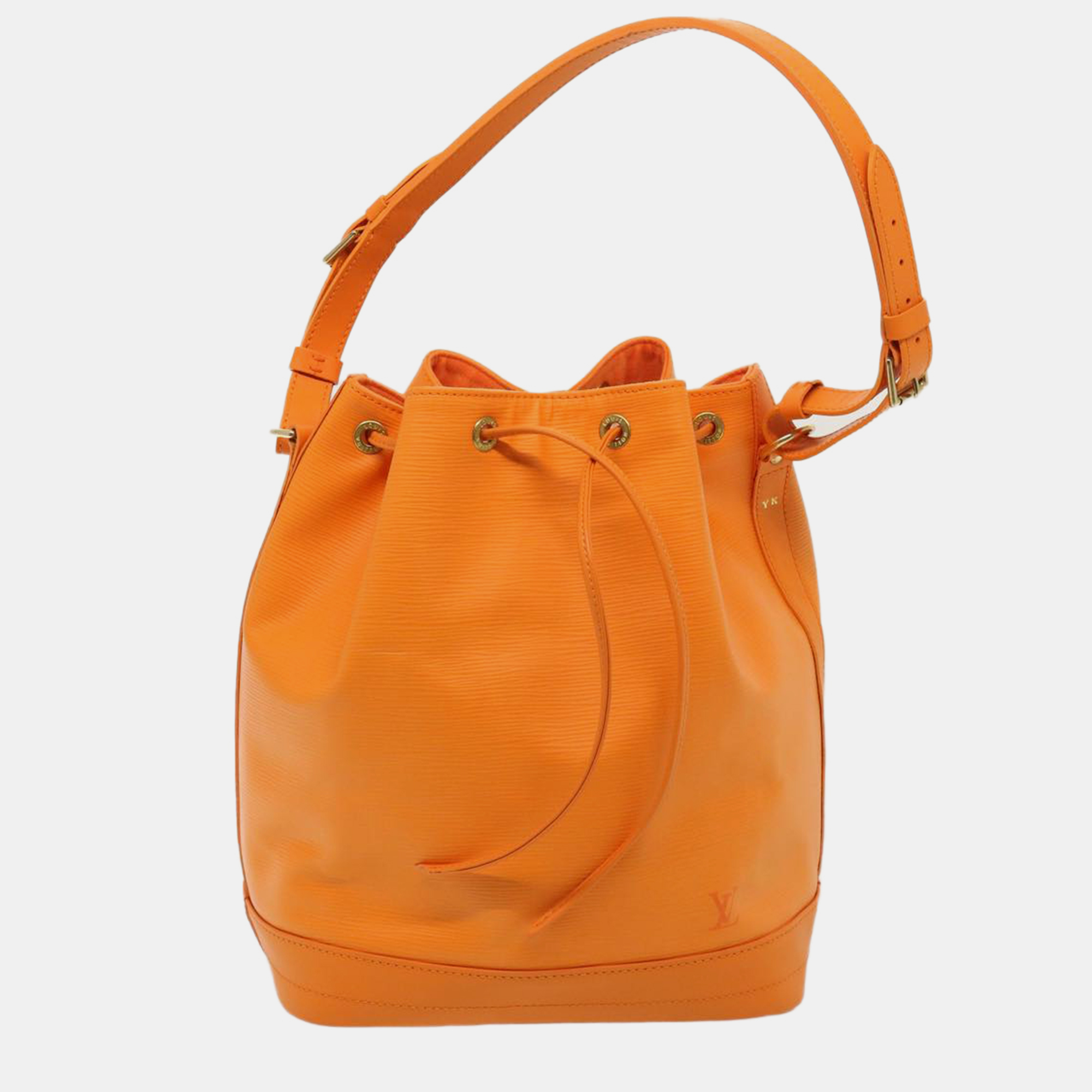 

Louis Vuitton Orange Epi Leather Noe shoulder bag