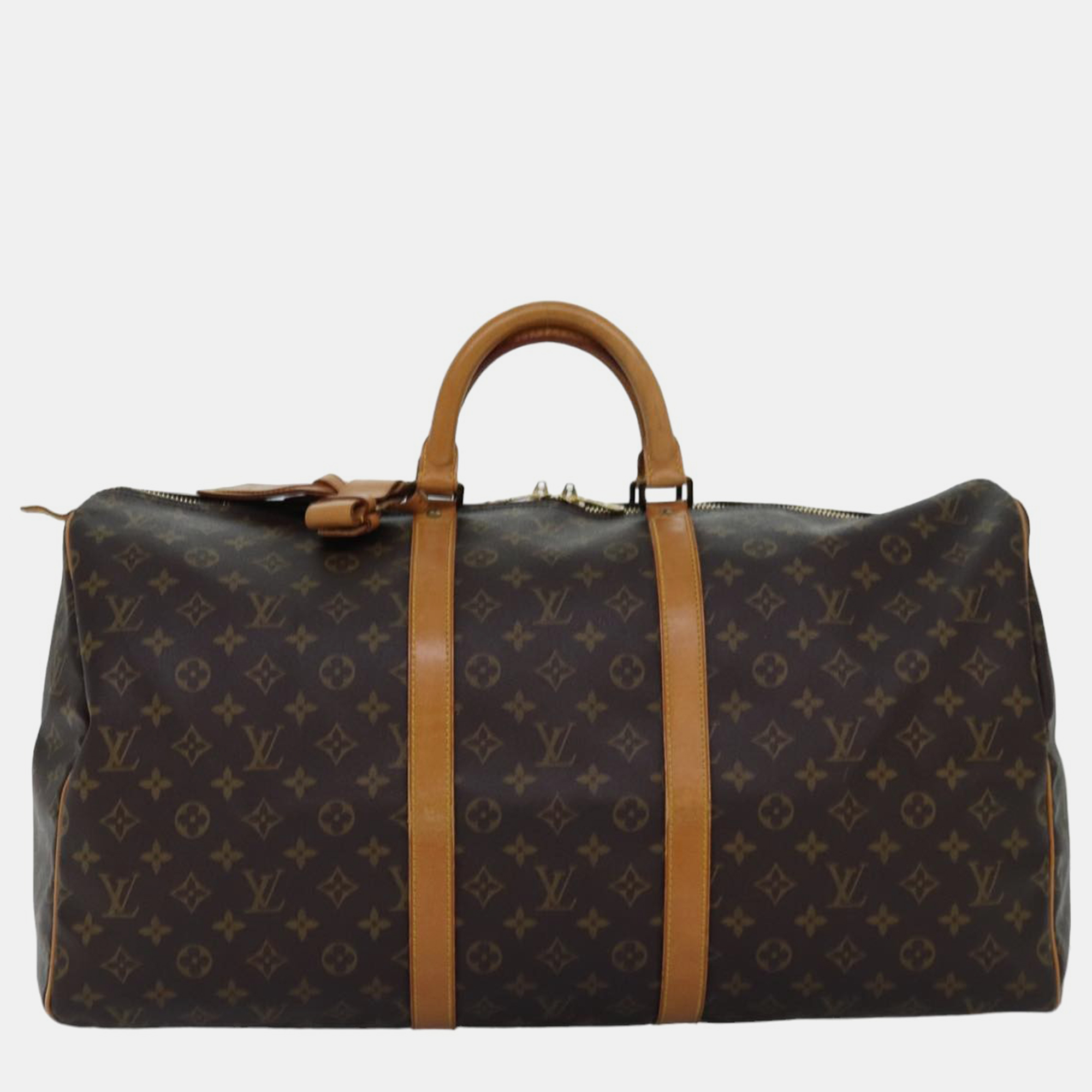 

Louis Vuitton Brown Monogram Canvas Keepall 55 Travel Bag