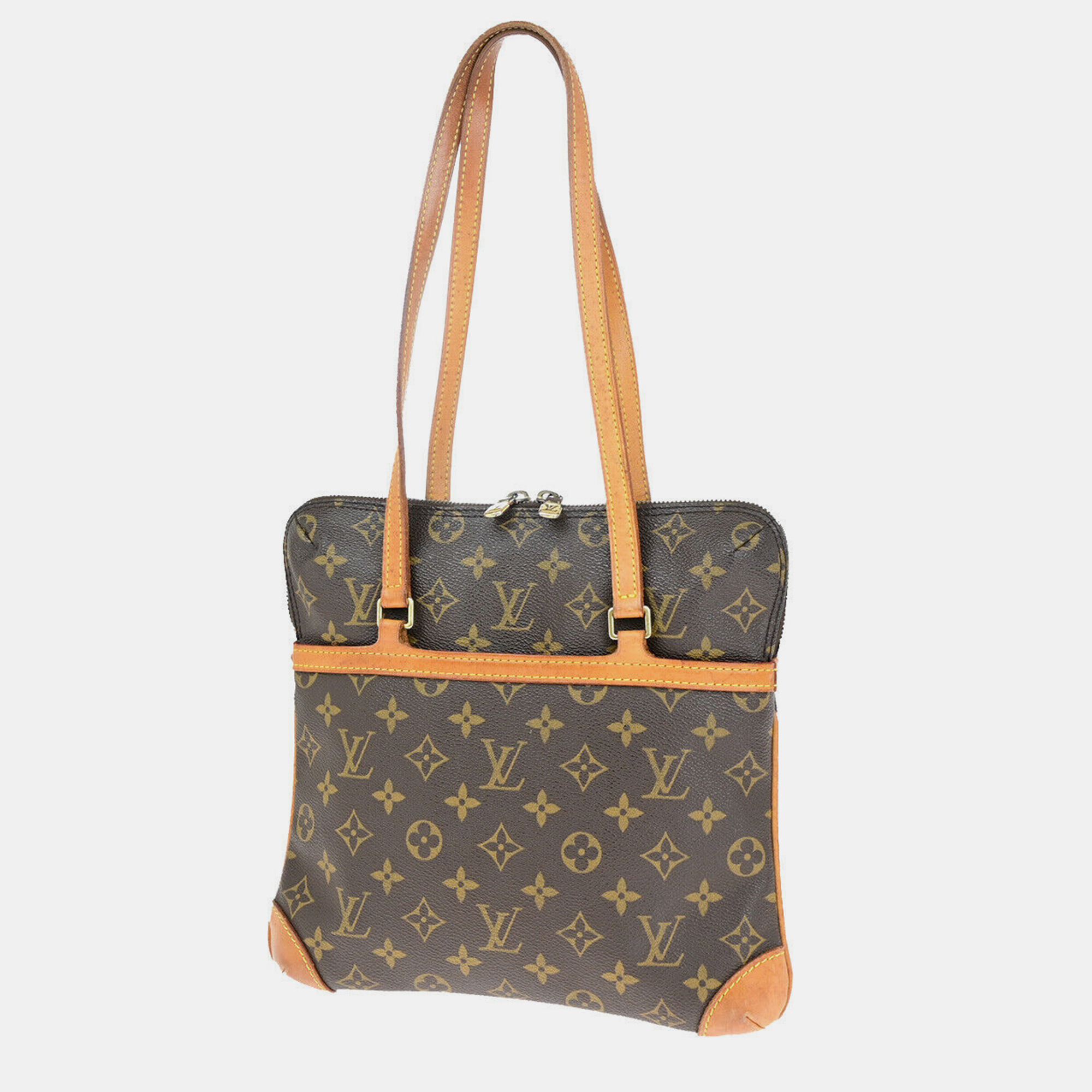 

Louis Vuitton Brown Canvas Coussin shoulder bag