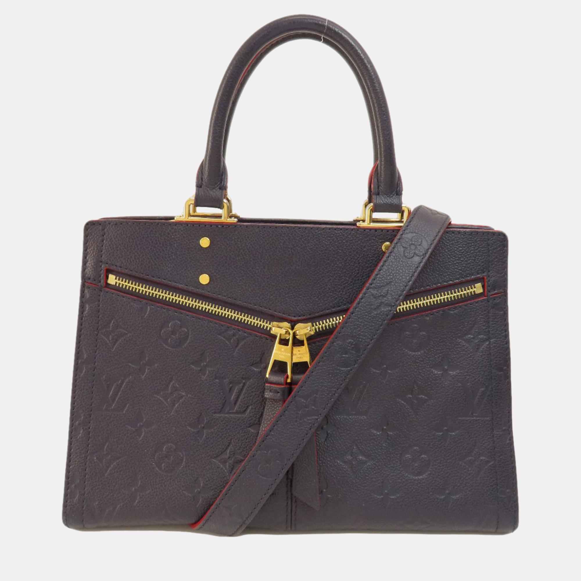 

Louis Vuitton Marine Rouge Monogram Empriente Leather Sully PM Shoulder Bag, Blue