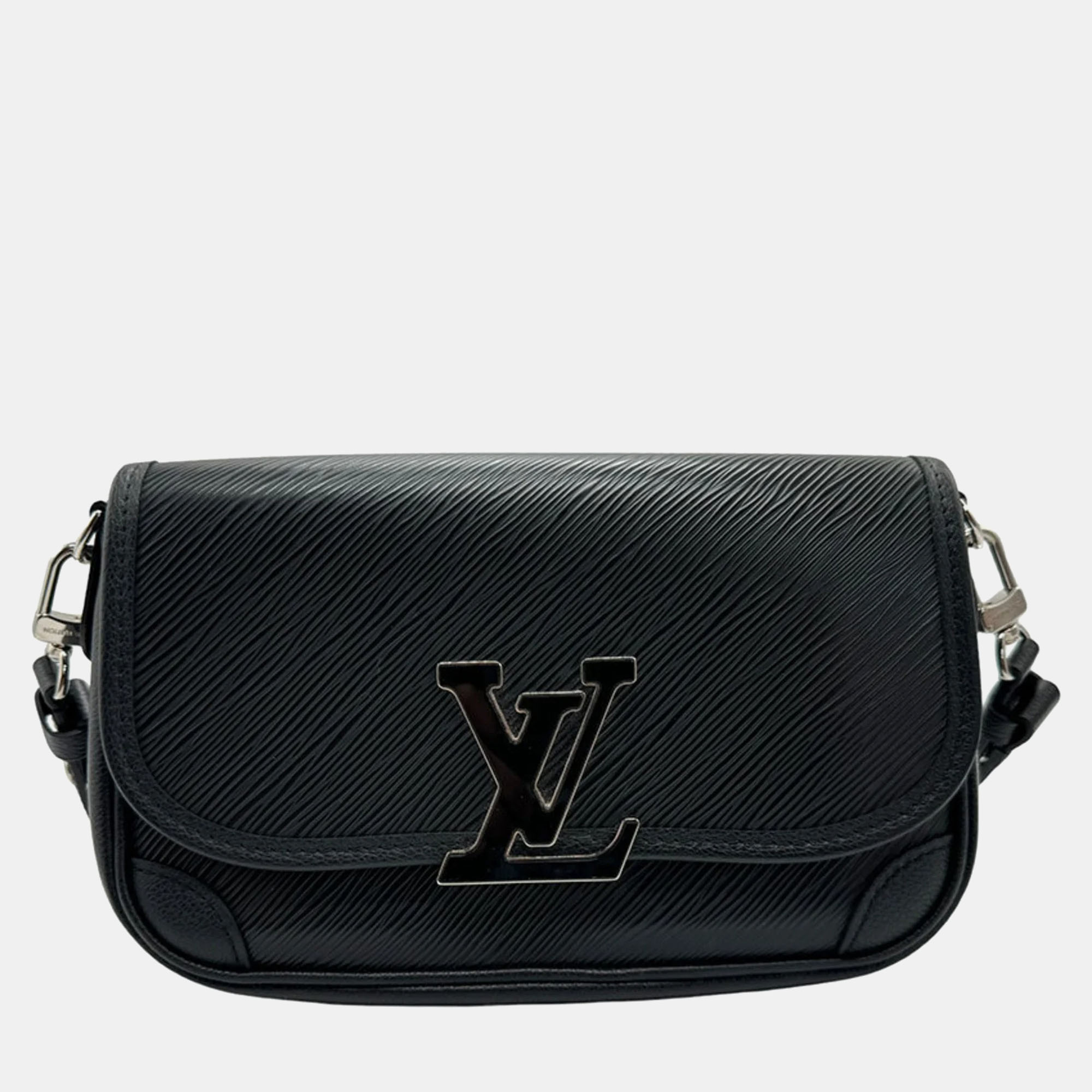 

Louis Vuitton Black Epi Buci Crossbody Bag