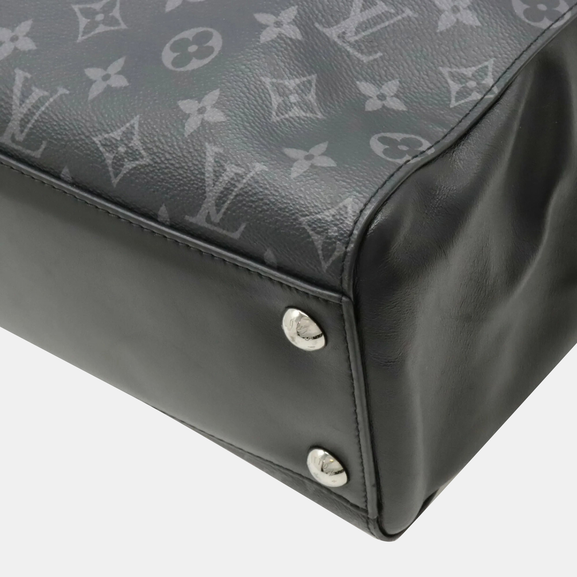 Louis Vuitton Black Monogram Eclipse Grand Sac Tote Bag 