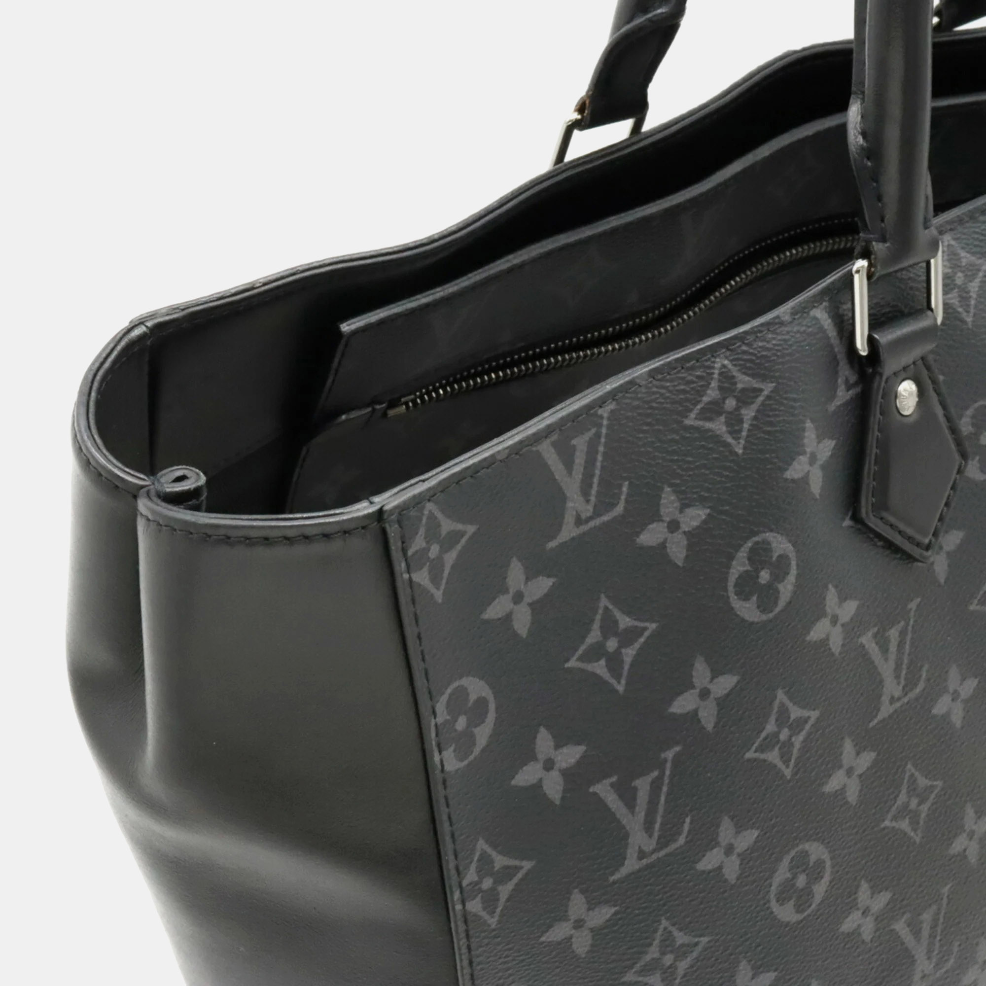 Louis Vuitton Black Monogram Eclipse Grand Sac Tote Bag 