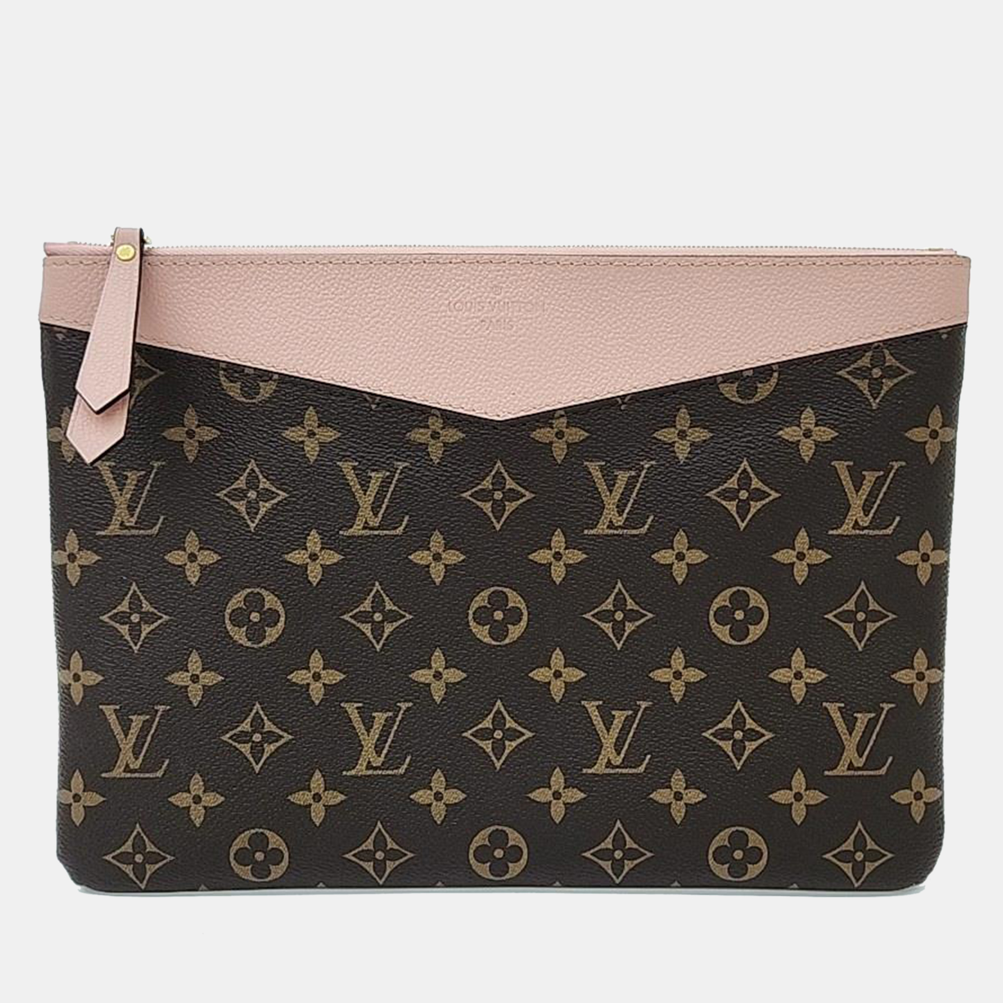 

Louis Vuitton Brown Monogram Canvas Daily Clutch