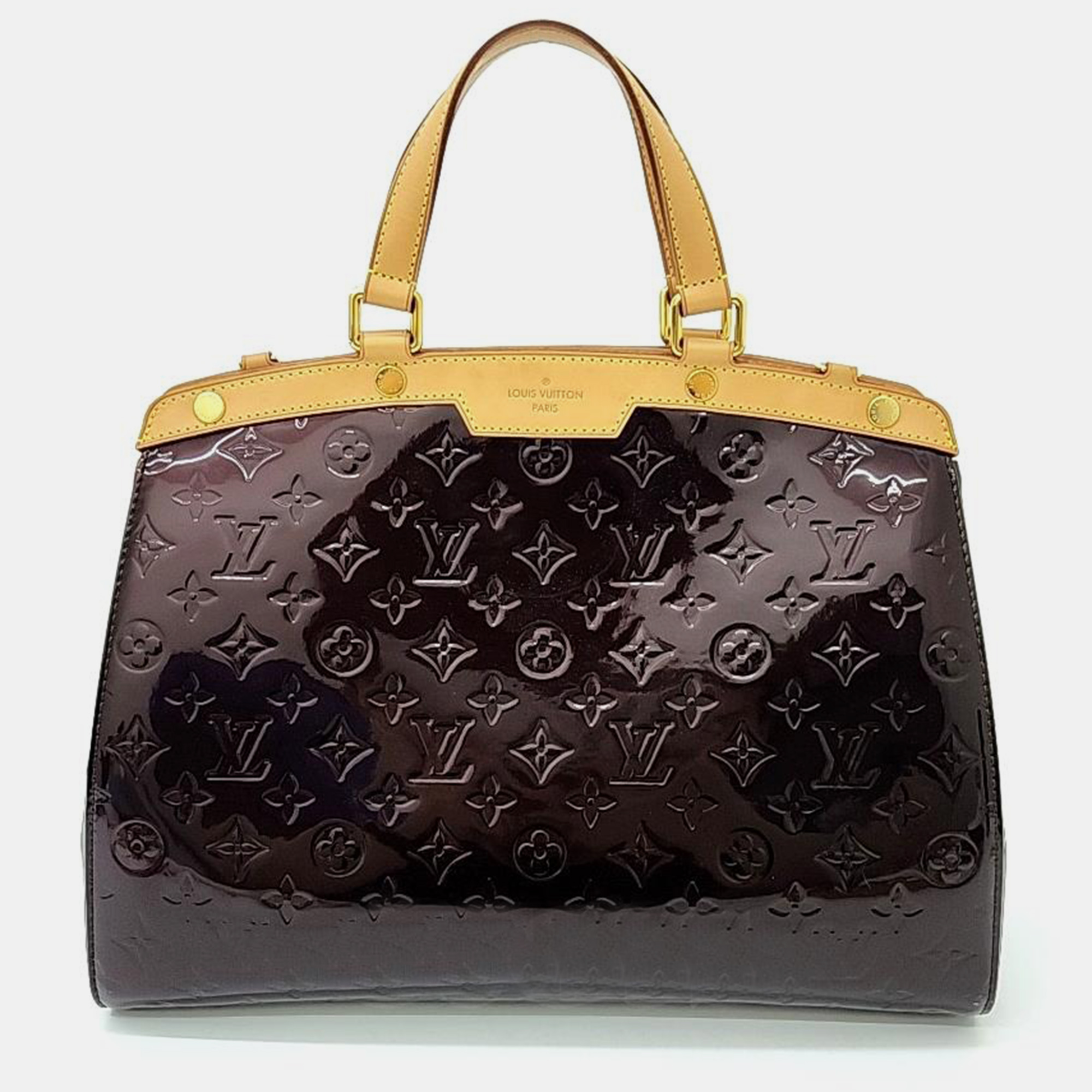 

Louis Vuitton Vernis Brea GM Bag, Brown