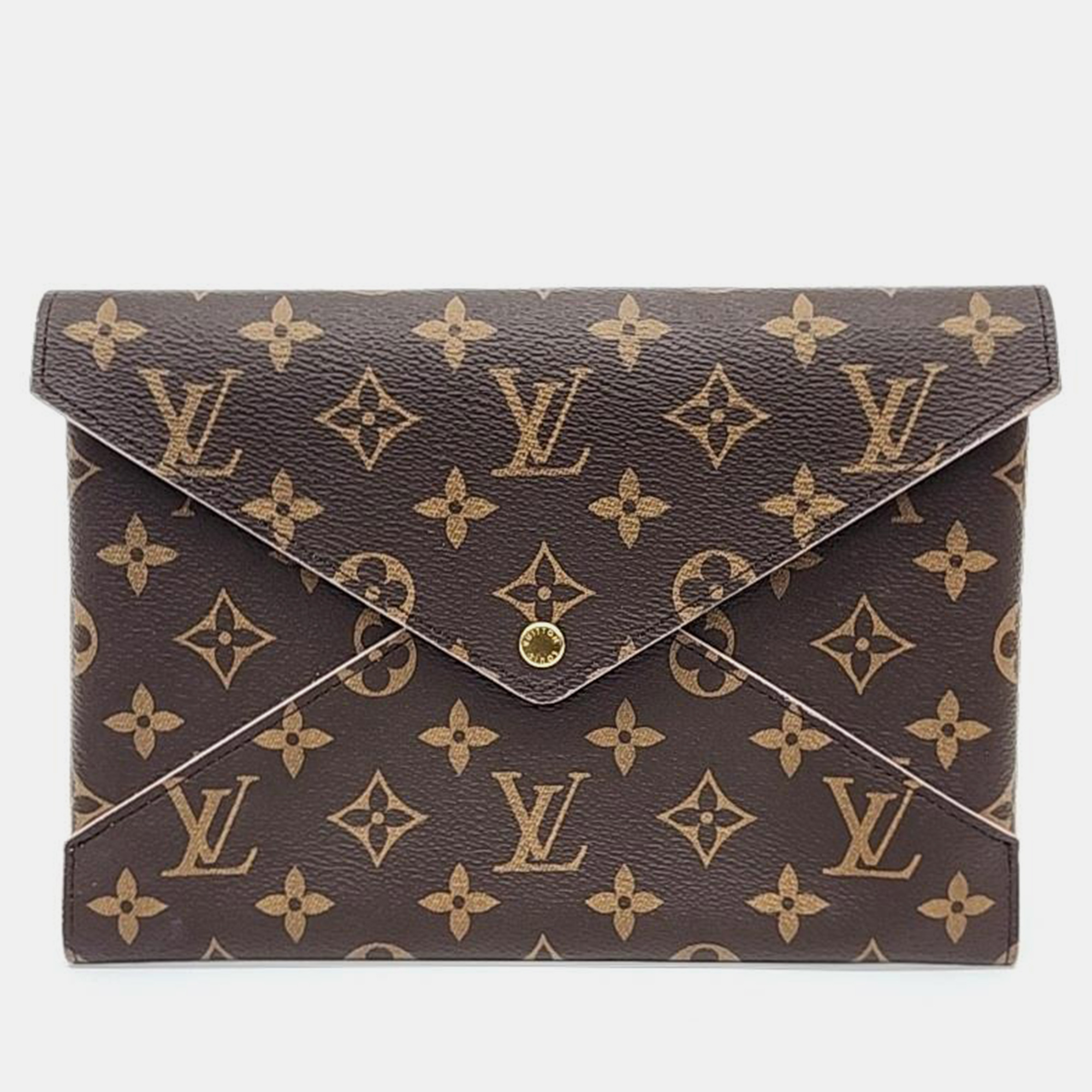 

Louis Vuitton Monogram Kirigami Clutch, Brown