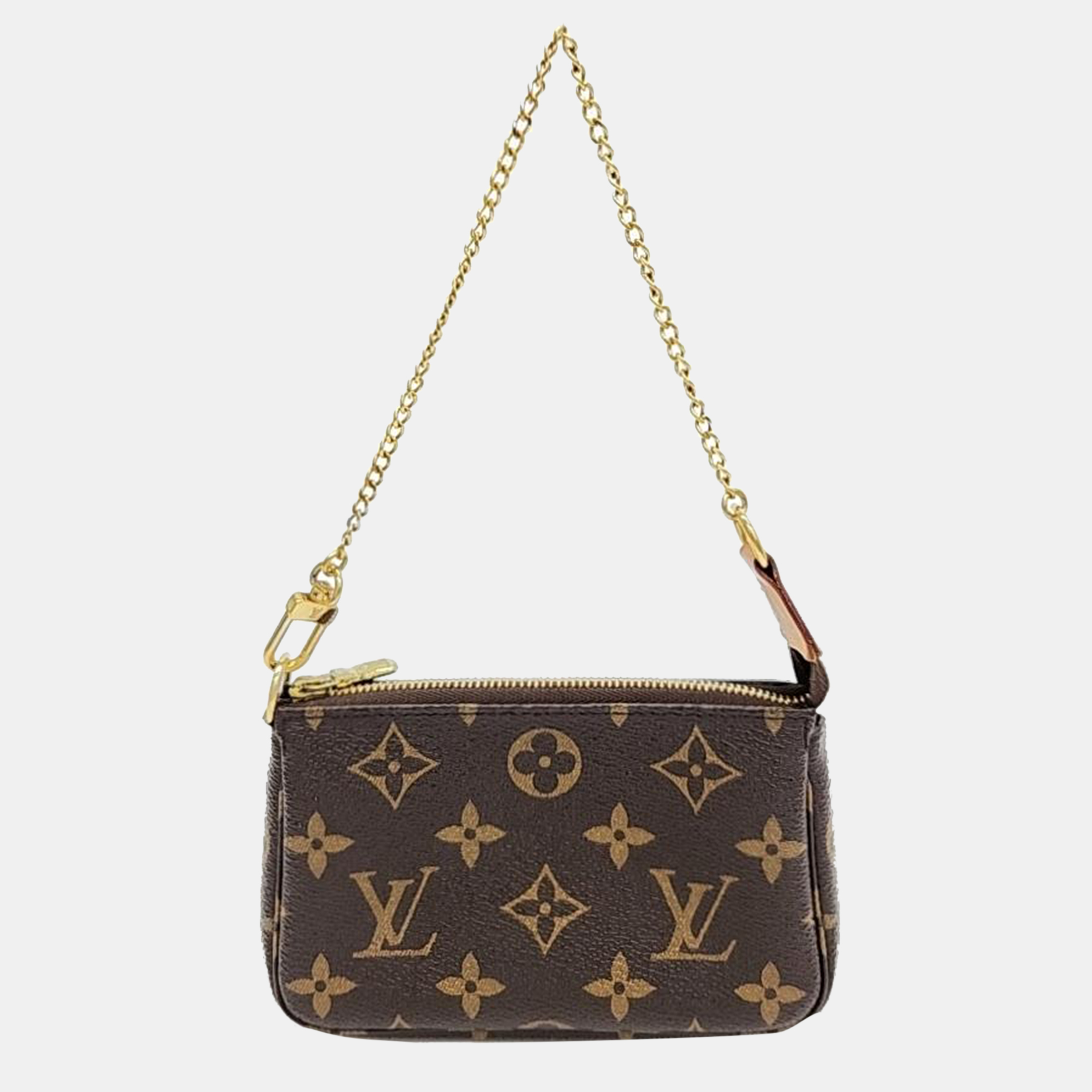 

Louis Vuitton Monogram Mini Pochette Accessoires Bag, Brown
