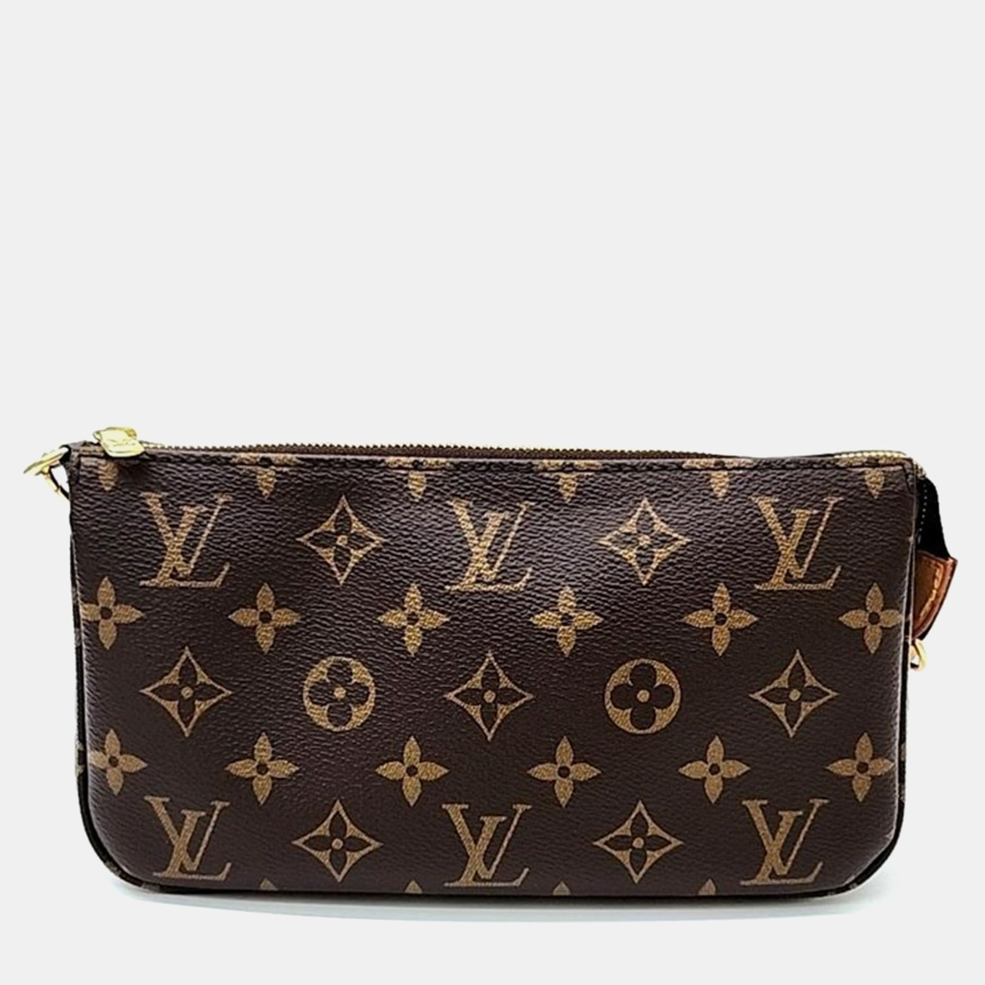 

Louis Vuitton Monogram Pochette Accessories NM bag, Brown