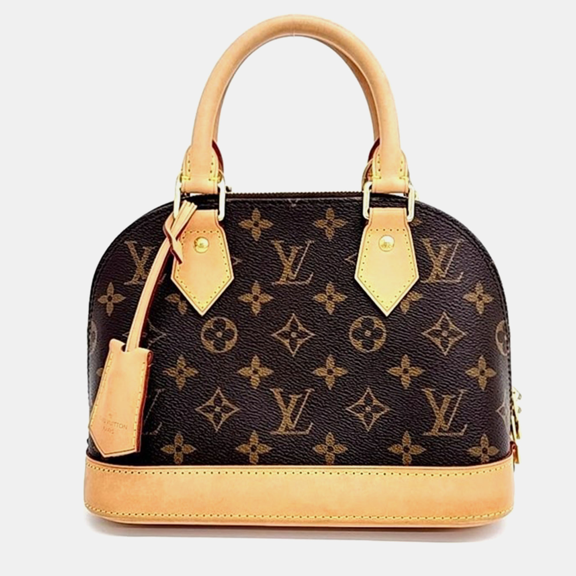 

Louis Vuitton Monogram Alma BB Bag, Brown