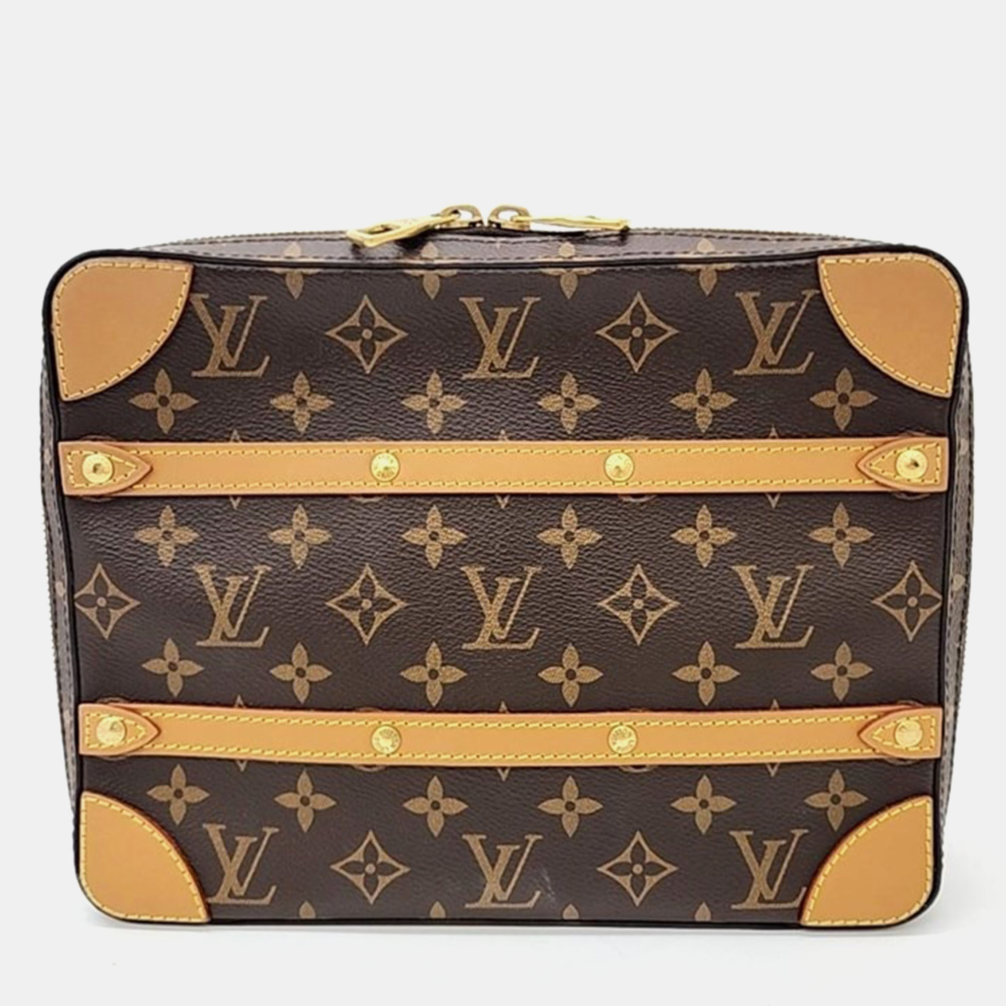 

Louis Vuitton Soft Trunk Messenger PM bag, Brown