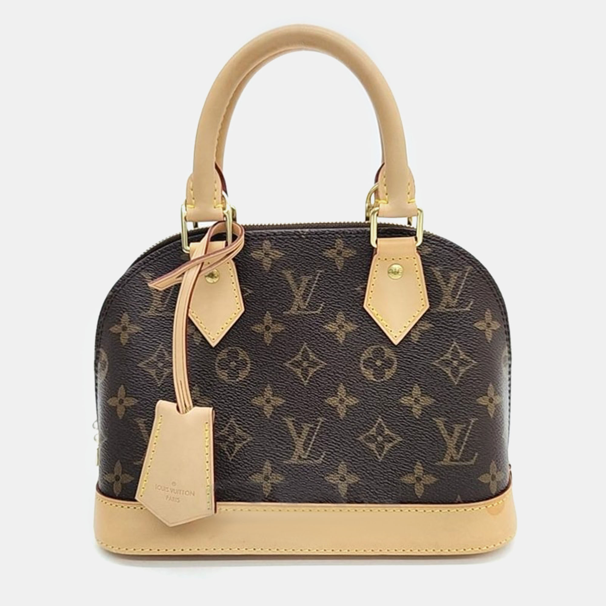 

Louis Vuitton Brown Monogram Canvas Alma BB Top Handle Bag