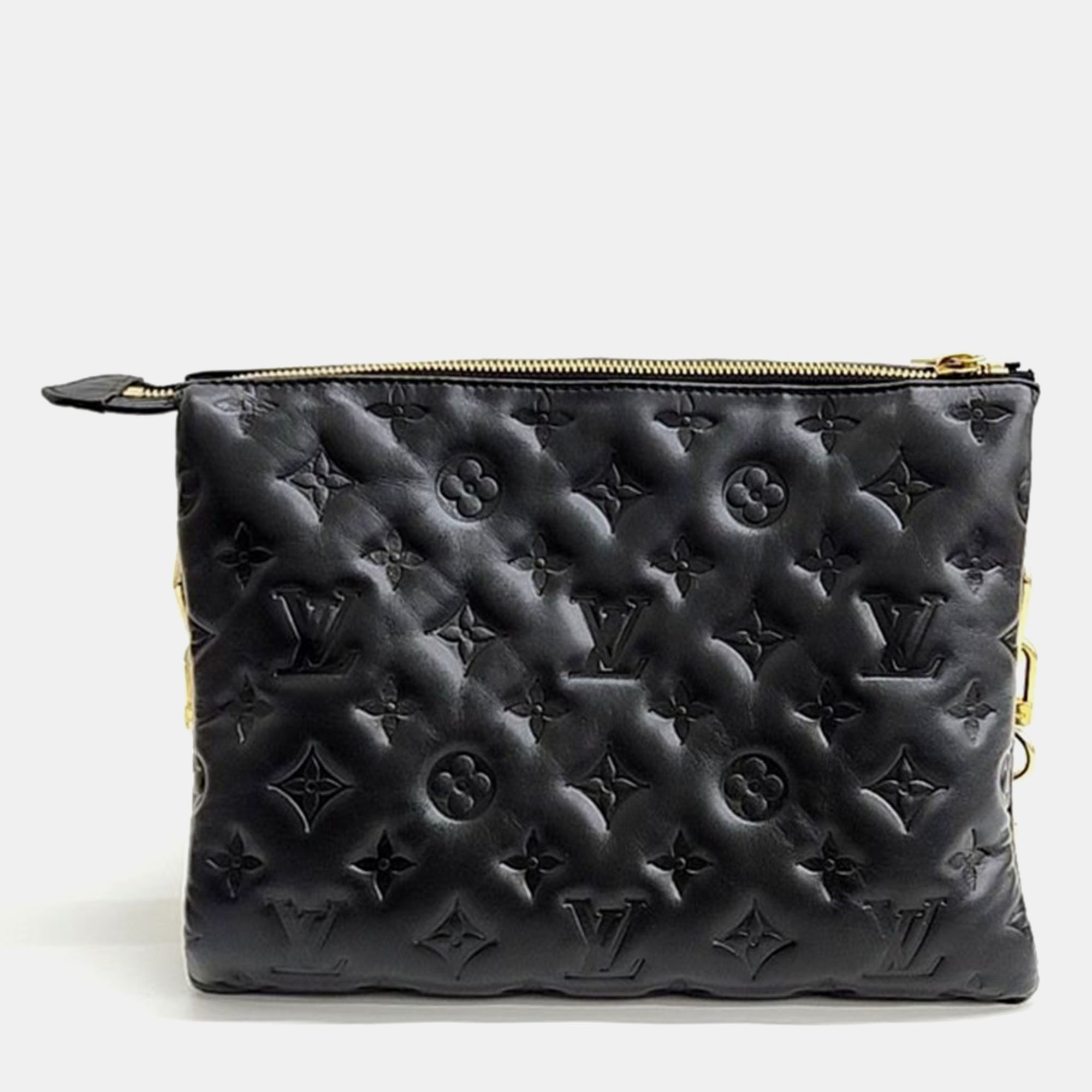 Pre-owned Louis Vuitton Cusant Pm Bag In Black