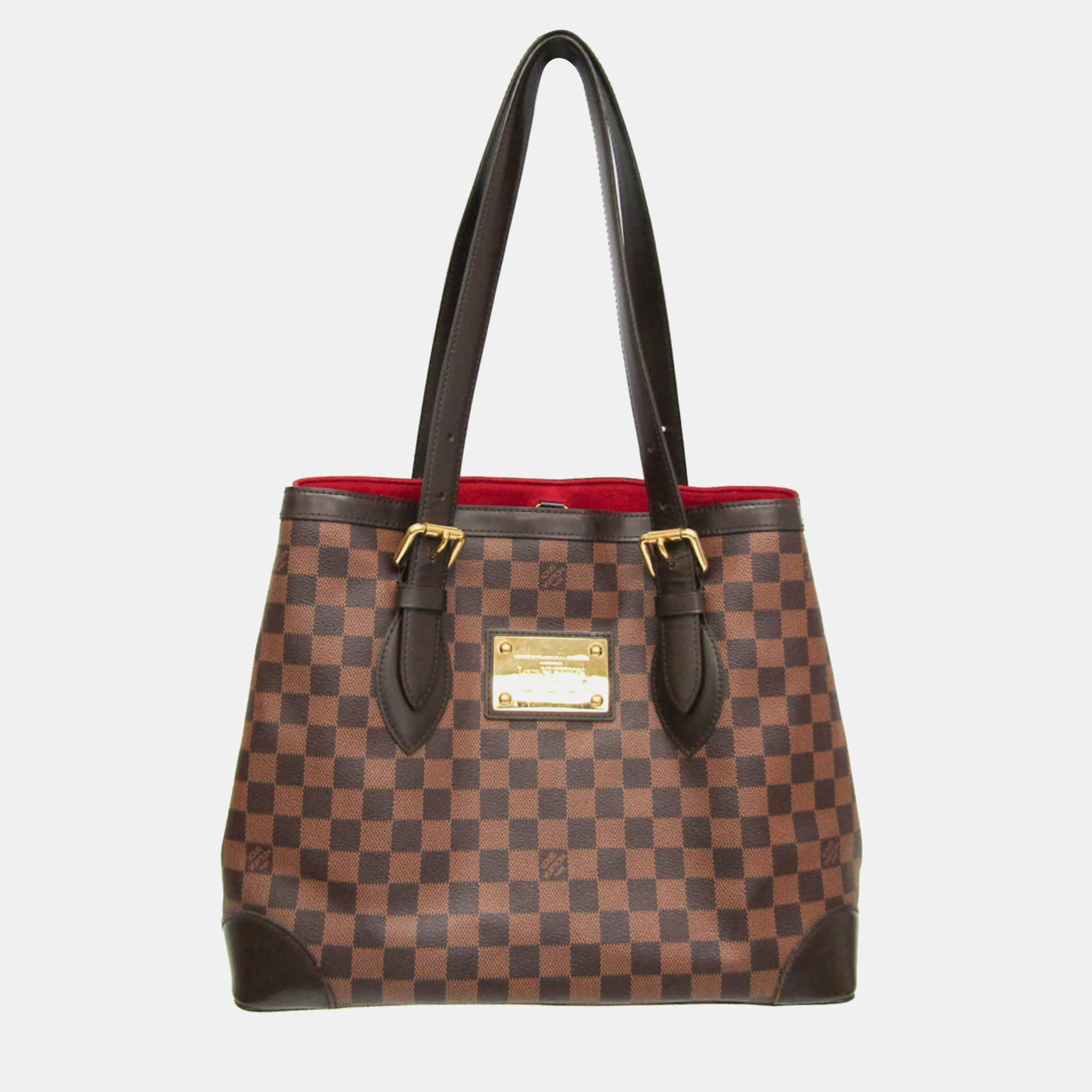 

Louis Vuitton Brown Canvas  Hampstead Tote Bag