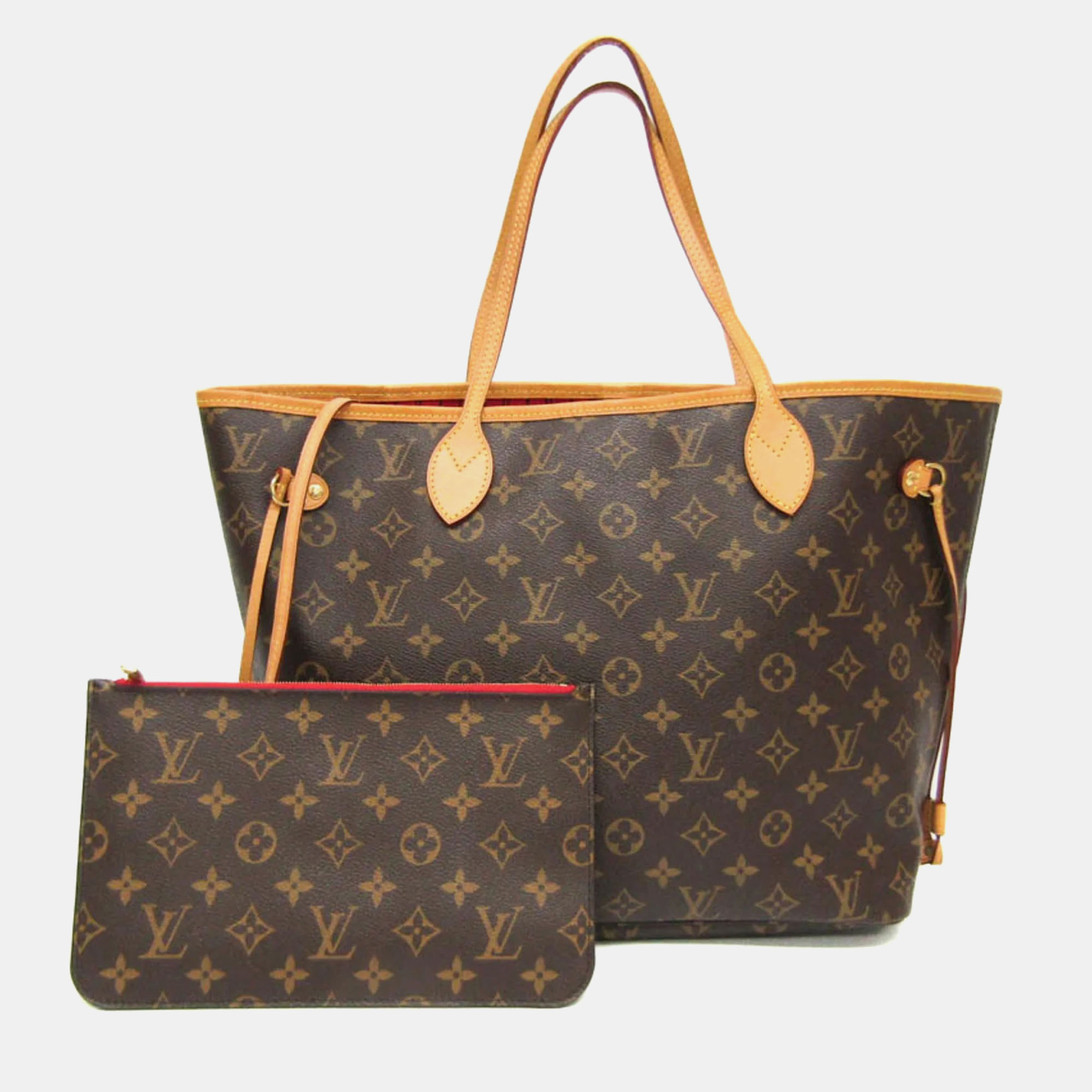 

Louis Vuitton Brown Monogram Canvas Neverfull MM Tote Bag