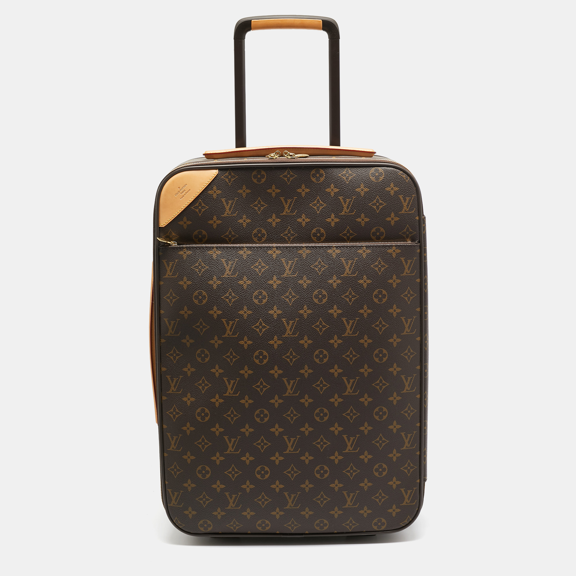 

Louis Vuitton Monogram Canvas Pegase Legere 55 Luggage, Brown