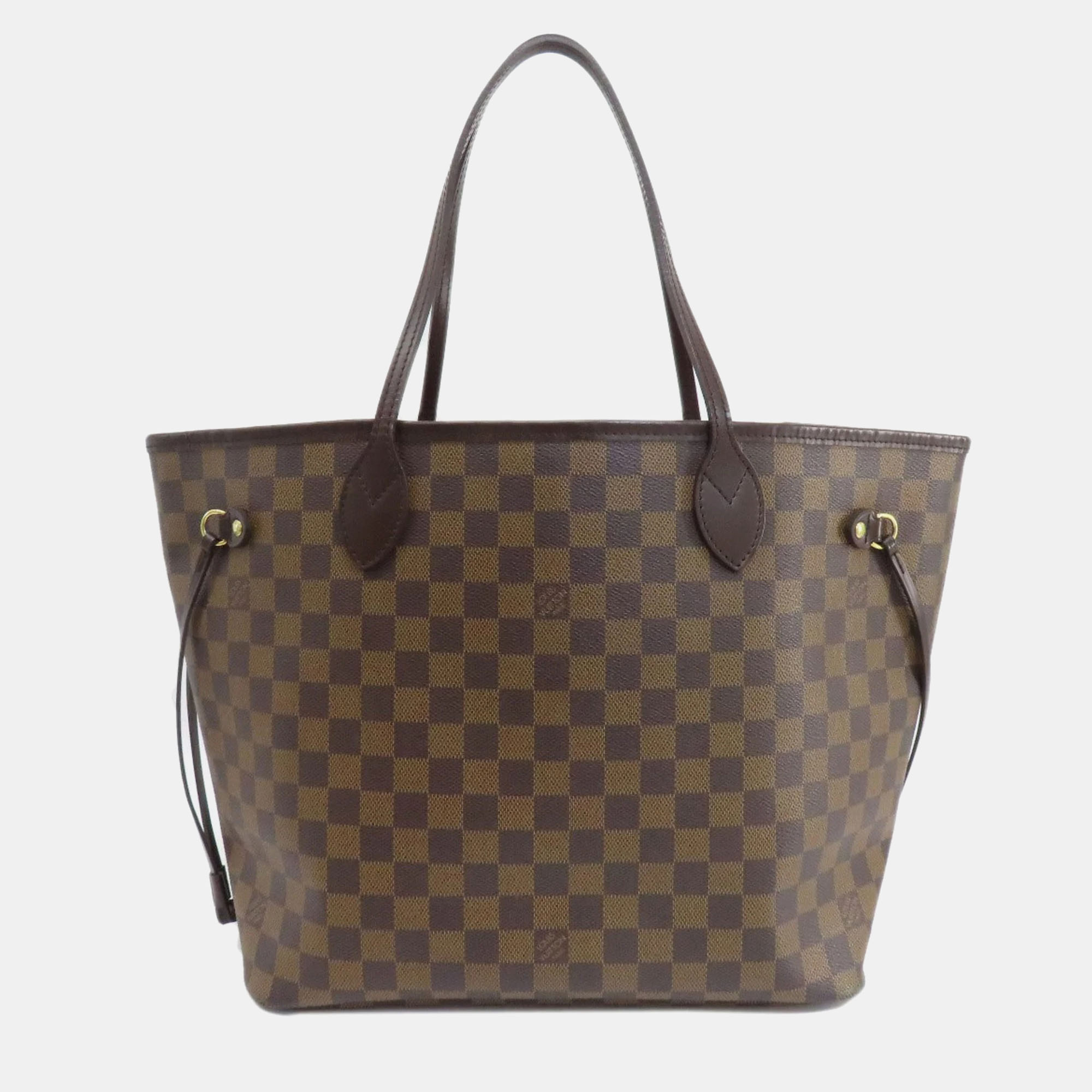 

Louis Vuitton Brown Damier Ebene Canvas Neverfull MM Tote Bag