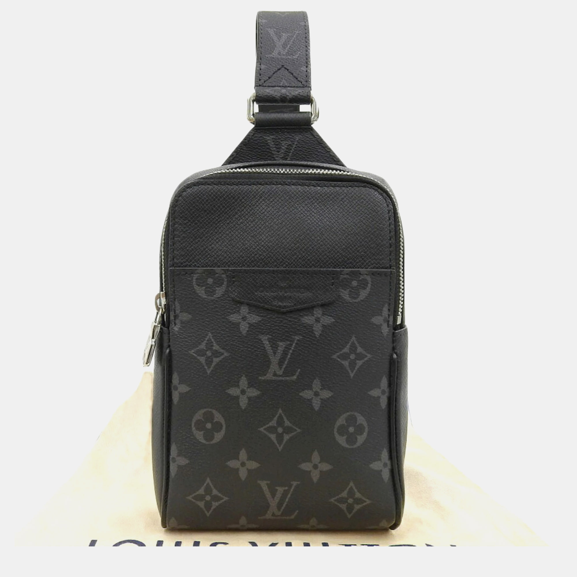 

Louis Vuitton Black Monogram Eclipse Outdoor Sling Bag