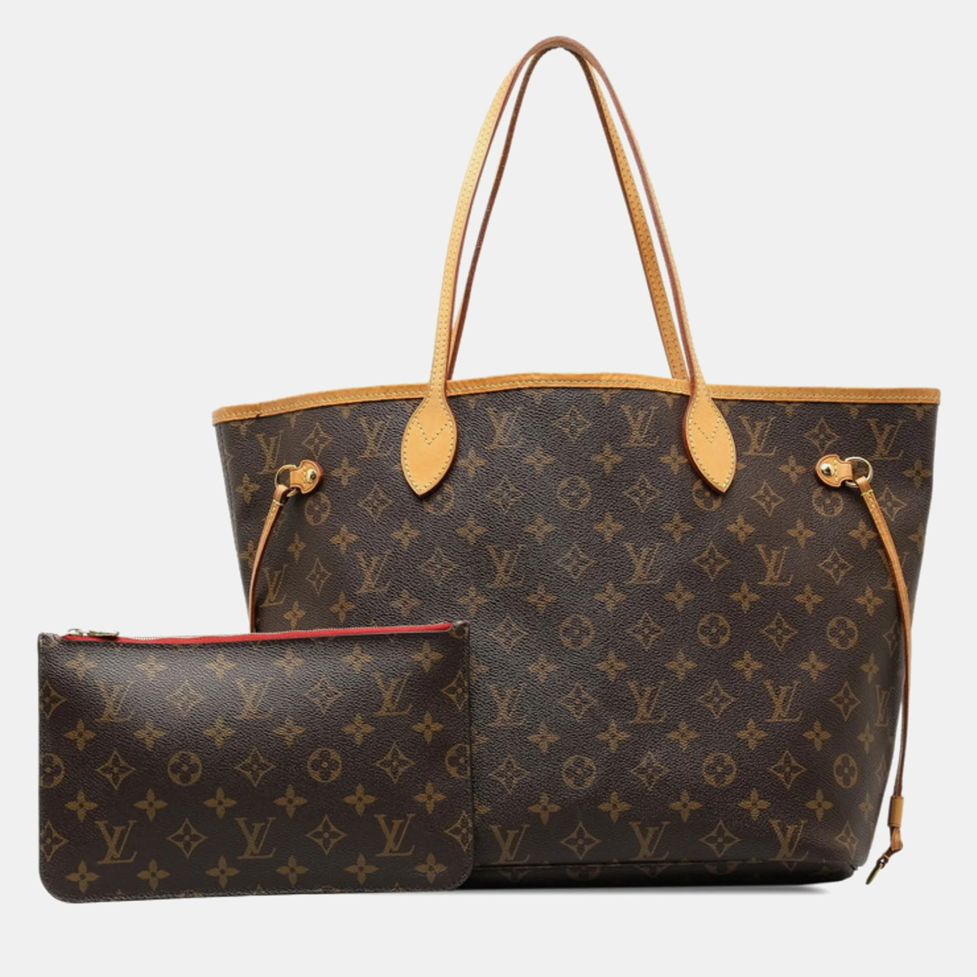 

Louis Vuitton Brown Monogram Canvas Neverfull MM Tote Bag