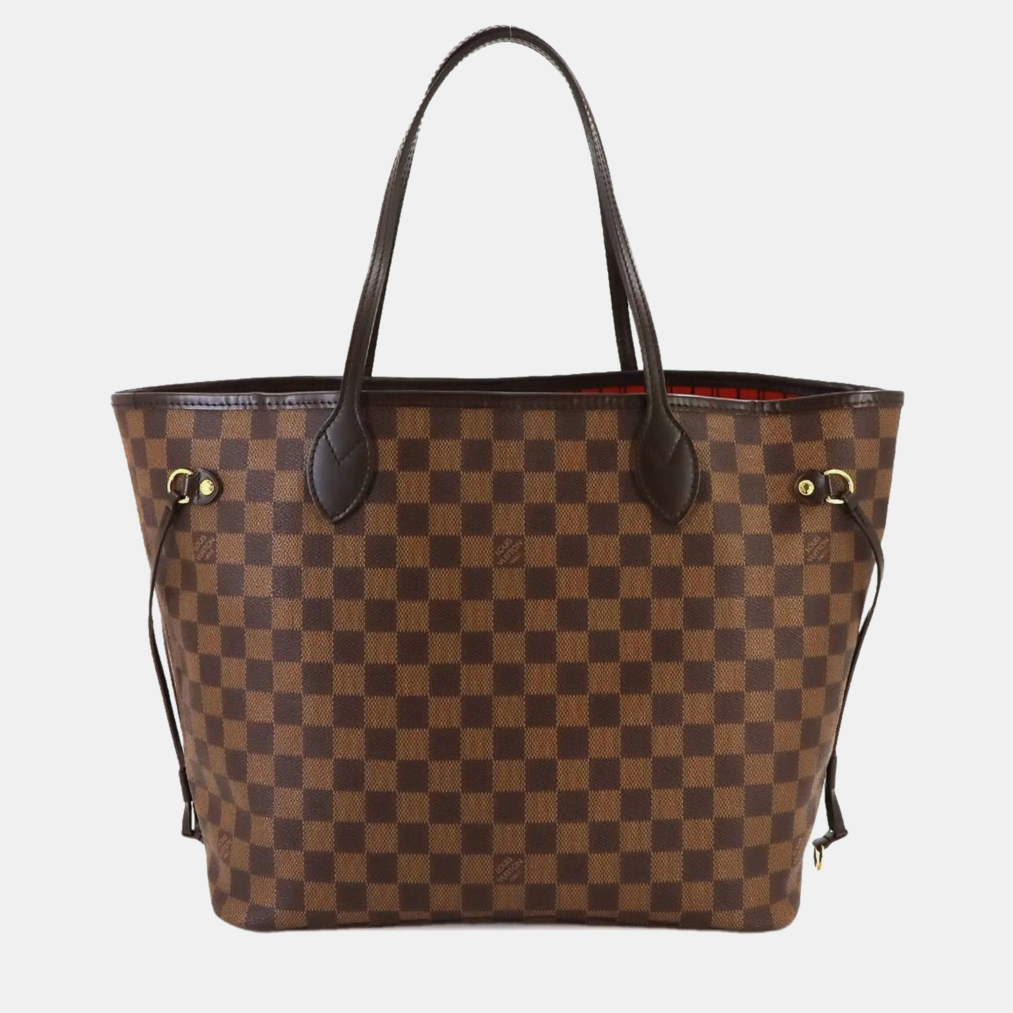 

Louis Vuitton Brown Damier Ebene Canvas Neverfull MM Tote Bag