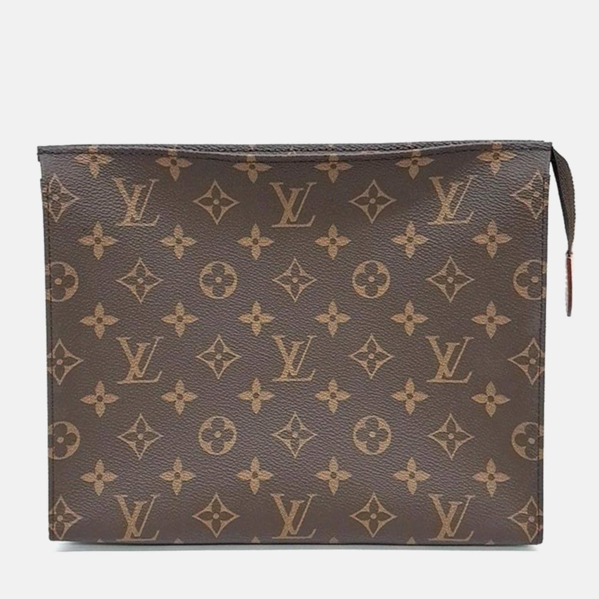 

Louis Vuitton Monogram Pochette Toilet 26 Bag, Brown