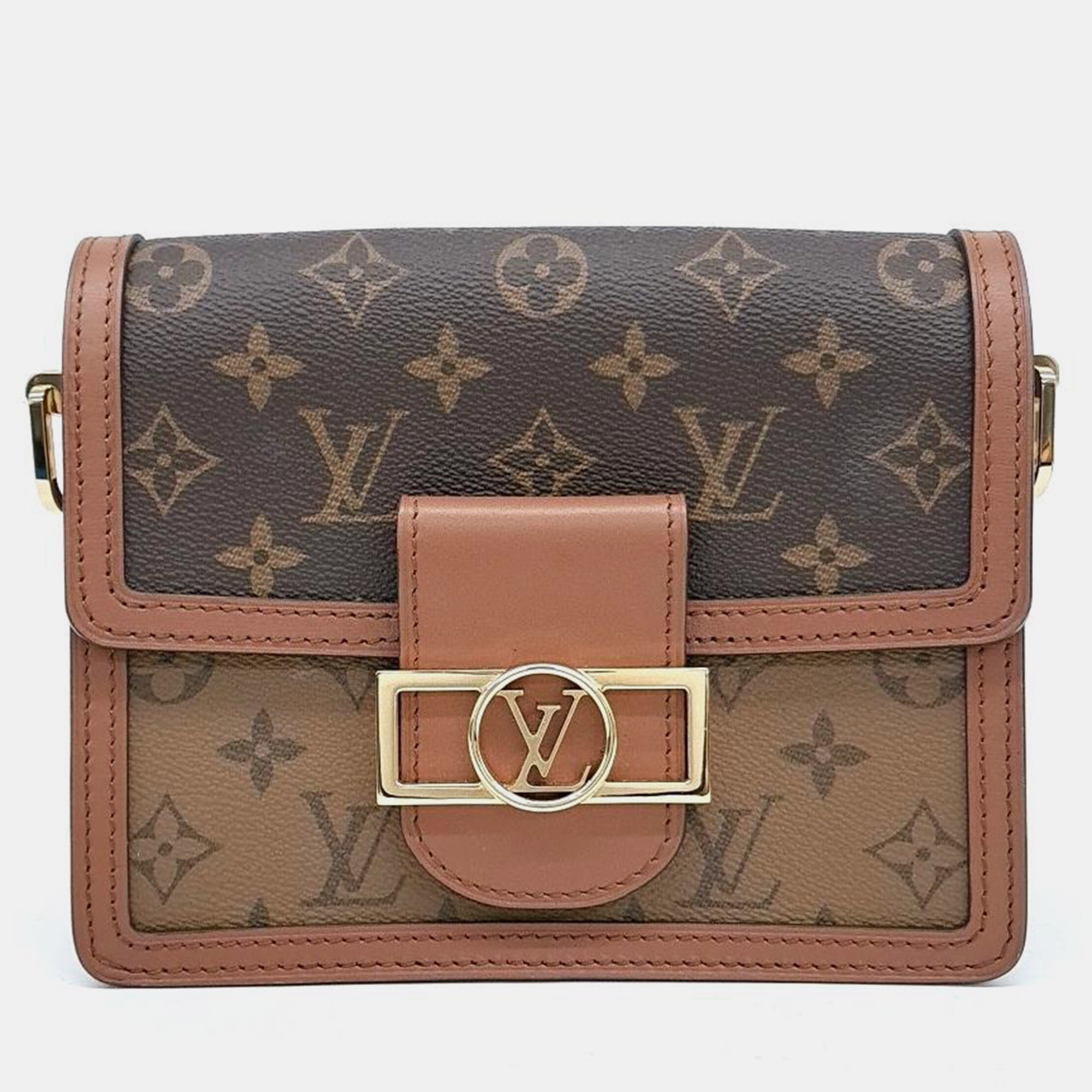 

Louis Vuitton Mini Dauphine Bag, Beige