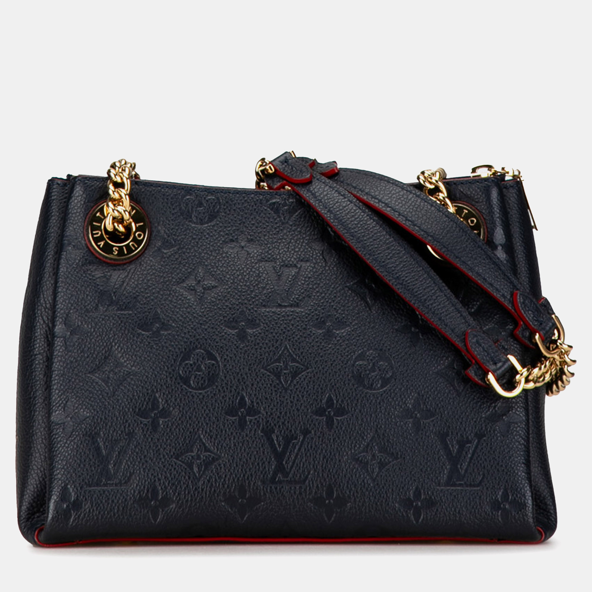 

Louis Vuitton Monogram Empreinte Surene BB Bag, Navy blue