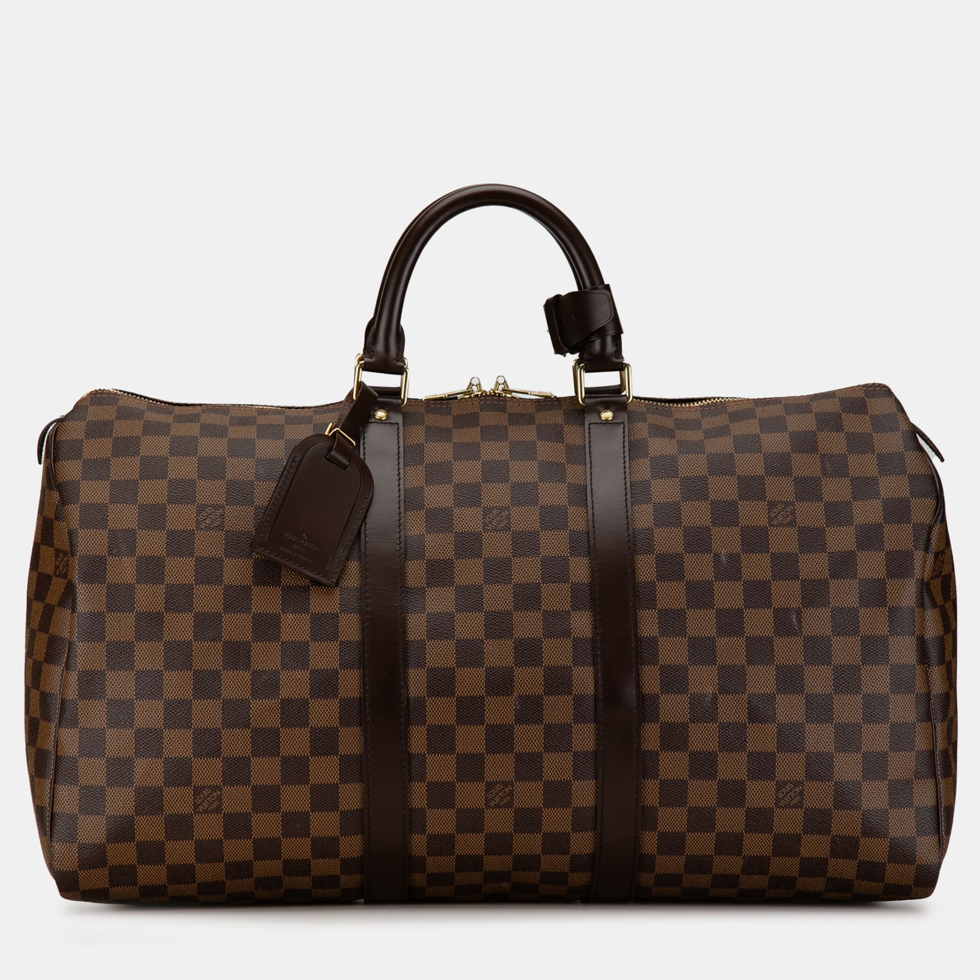 

Louis Vuitton Damier Ebene Keepall 50, Brown